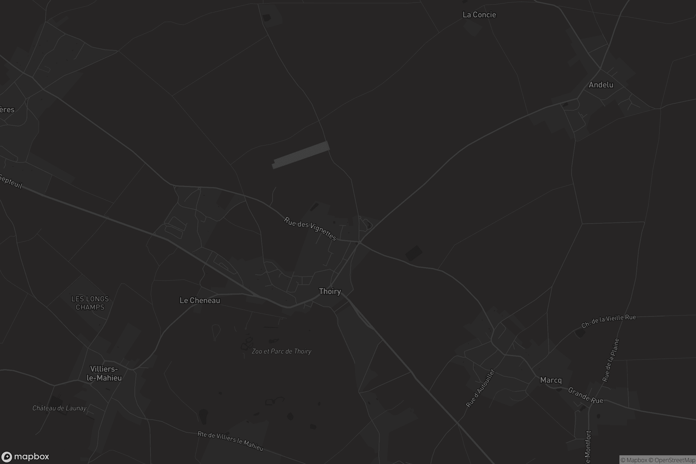 Carte de Thoiry