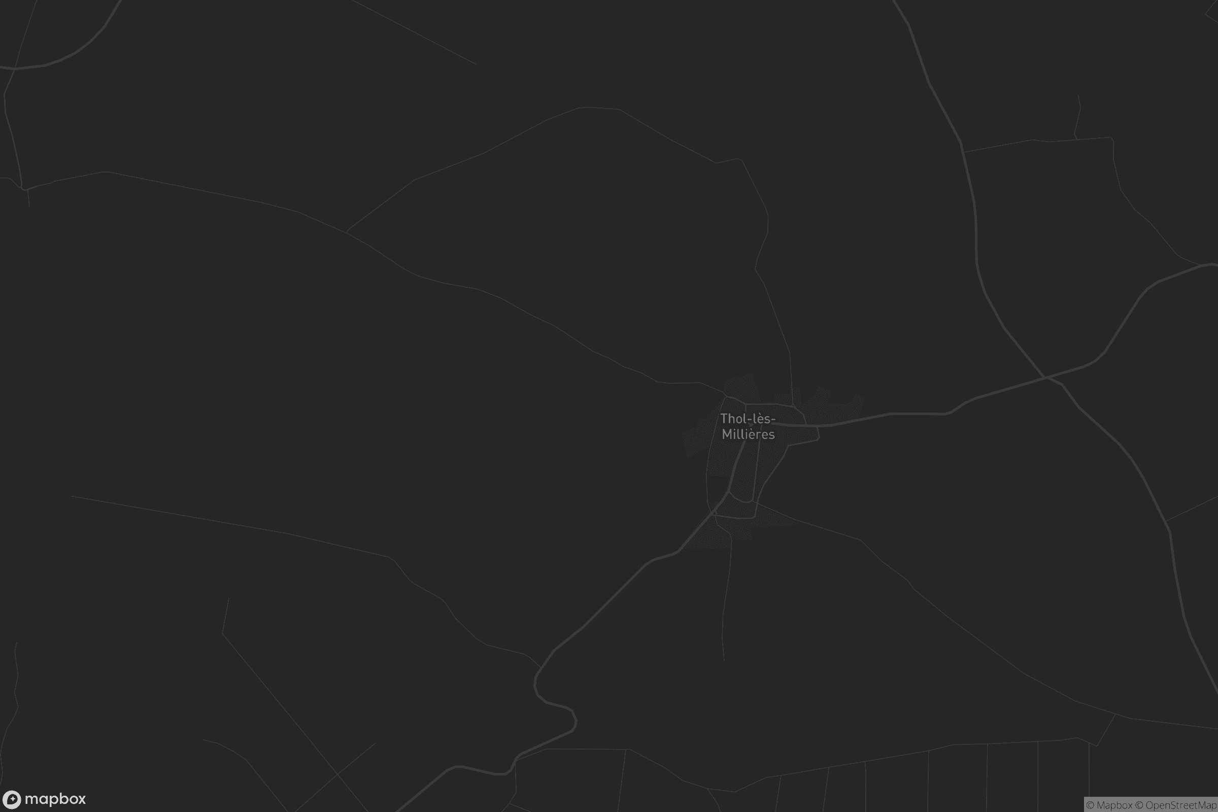 Carte de Thol-lès-Millières