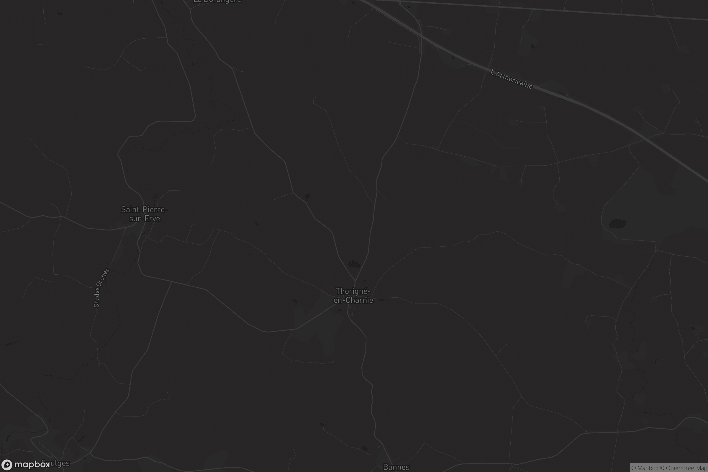 Carte de Thorigné-en-Charnie