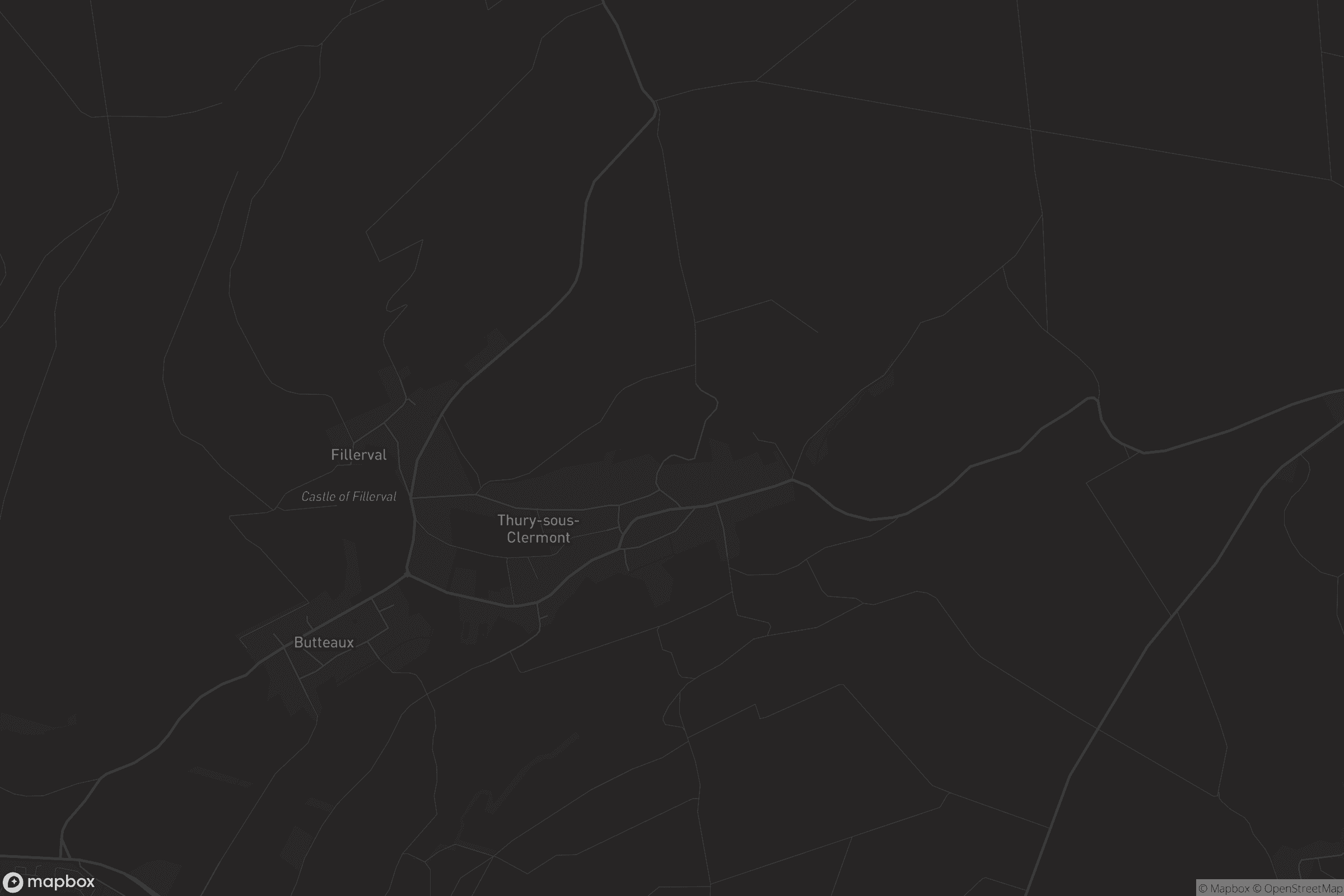 Carte de Thury-sous-Clermont