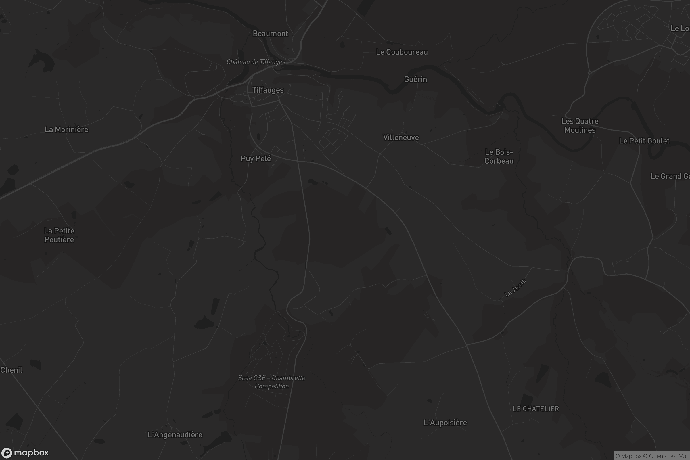 Carte de Tiffauges