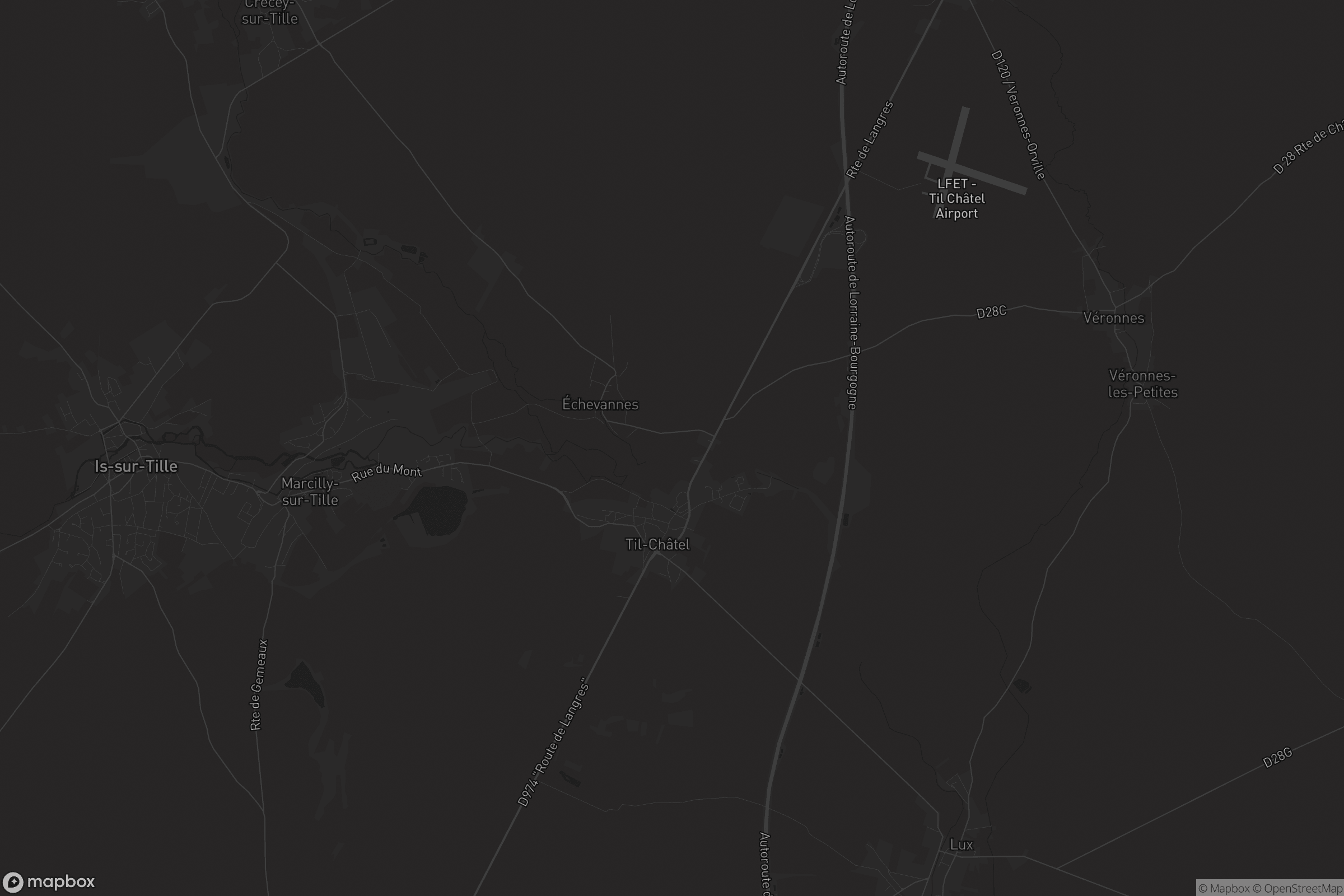 Carte de Til-Châtel