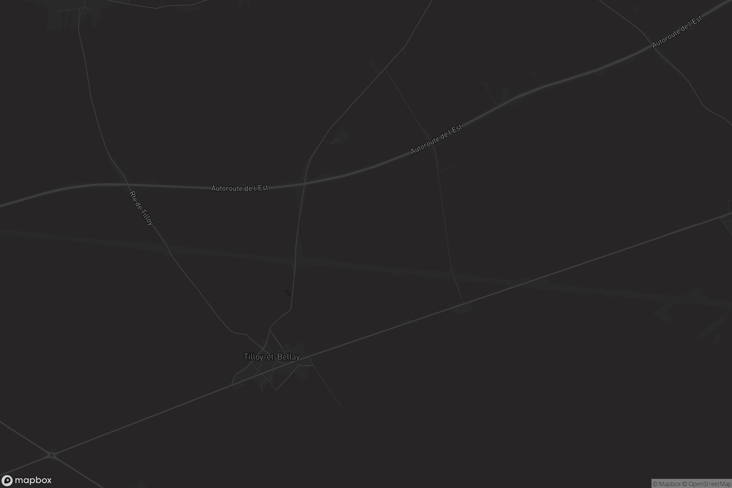 Carte de Tilloy-et-Bellay