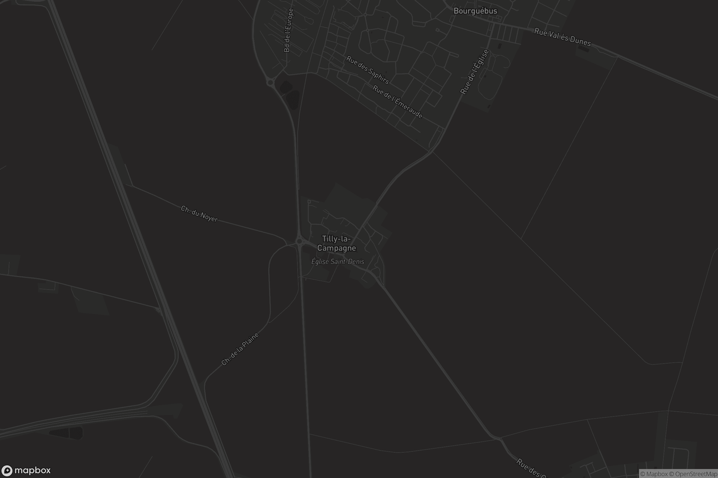Carte de Tilly-la-Campagne