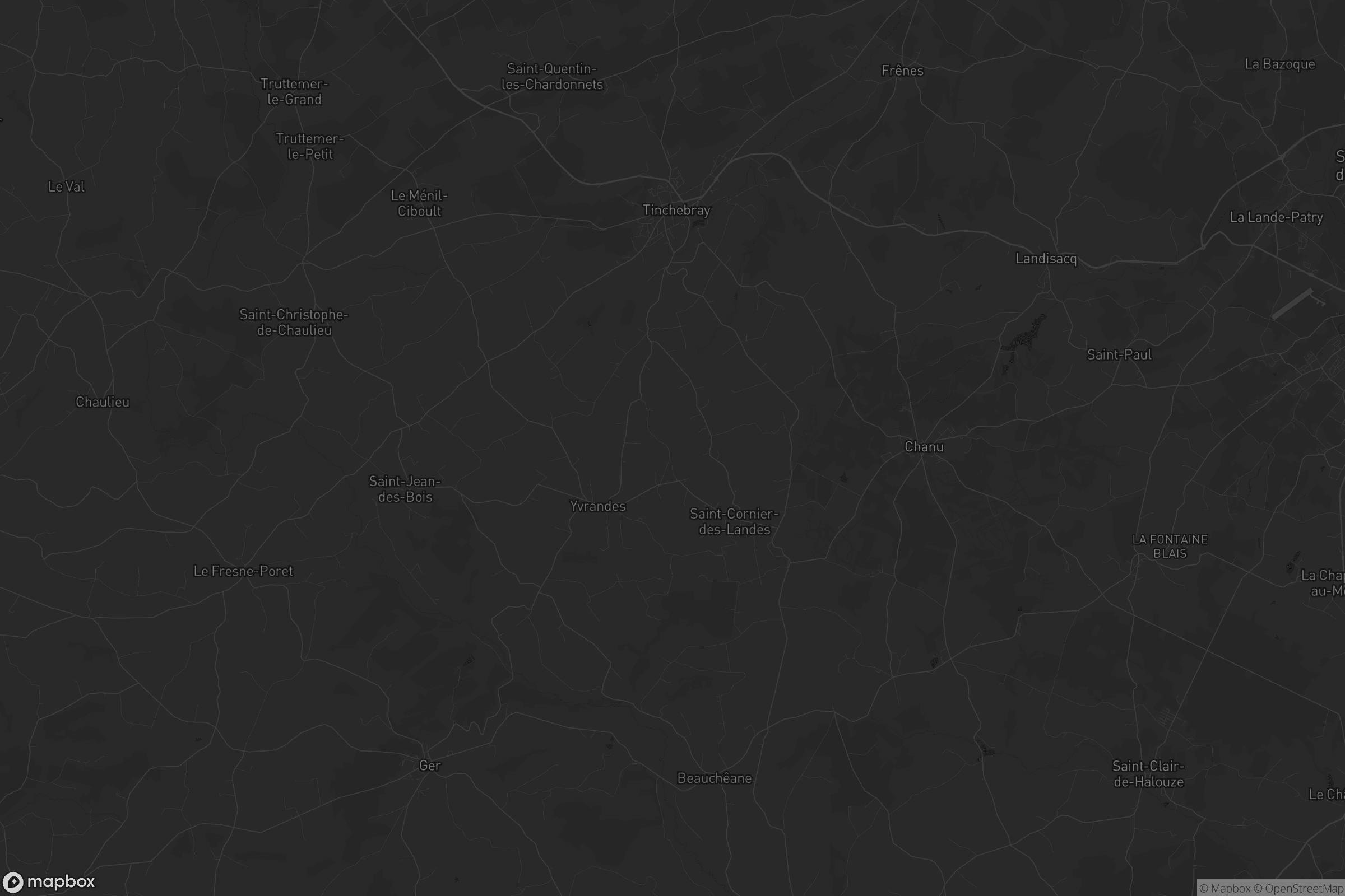 Carte de Tinchebray-Bocage