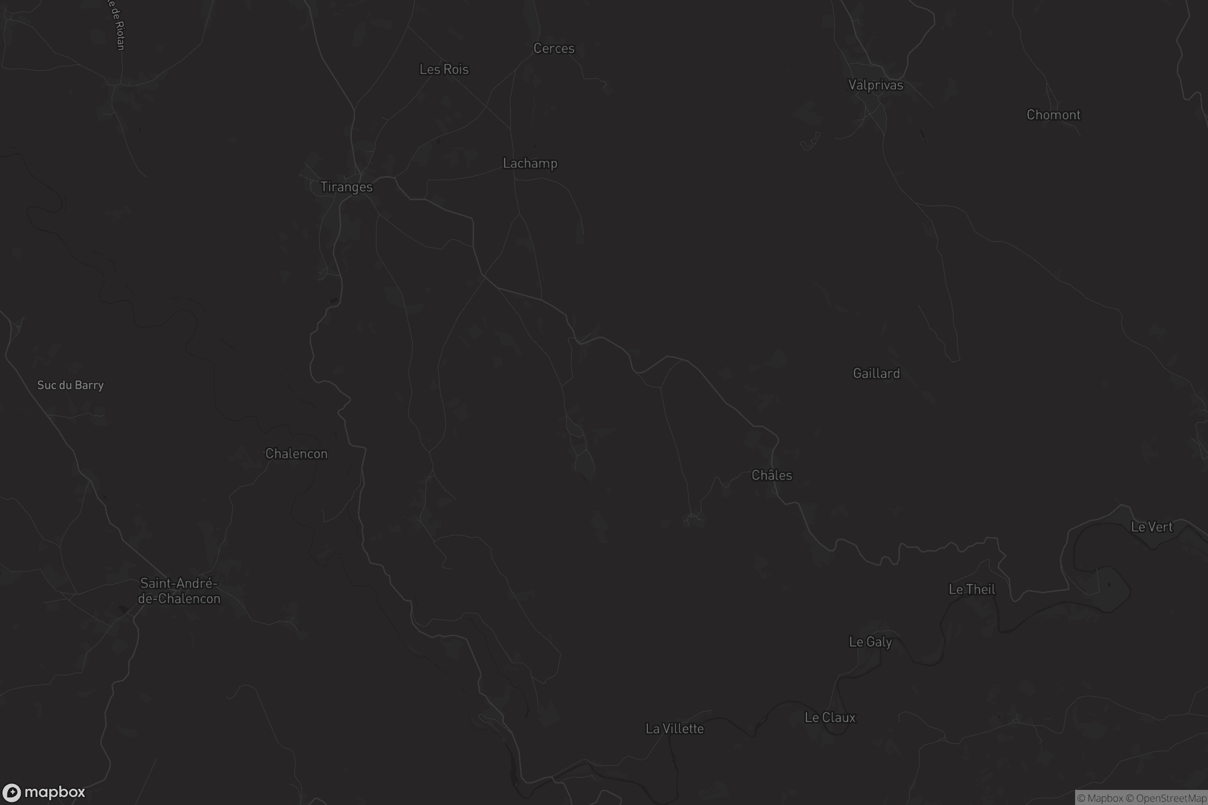 Carte de Tiranges