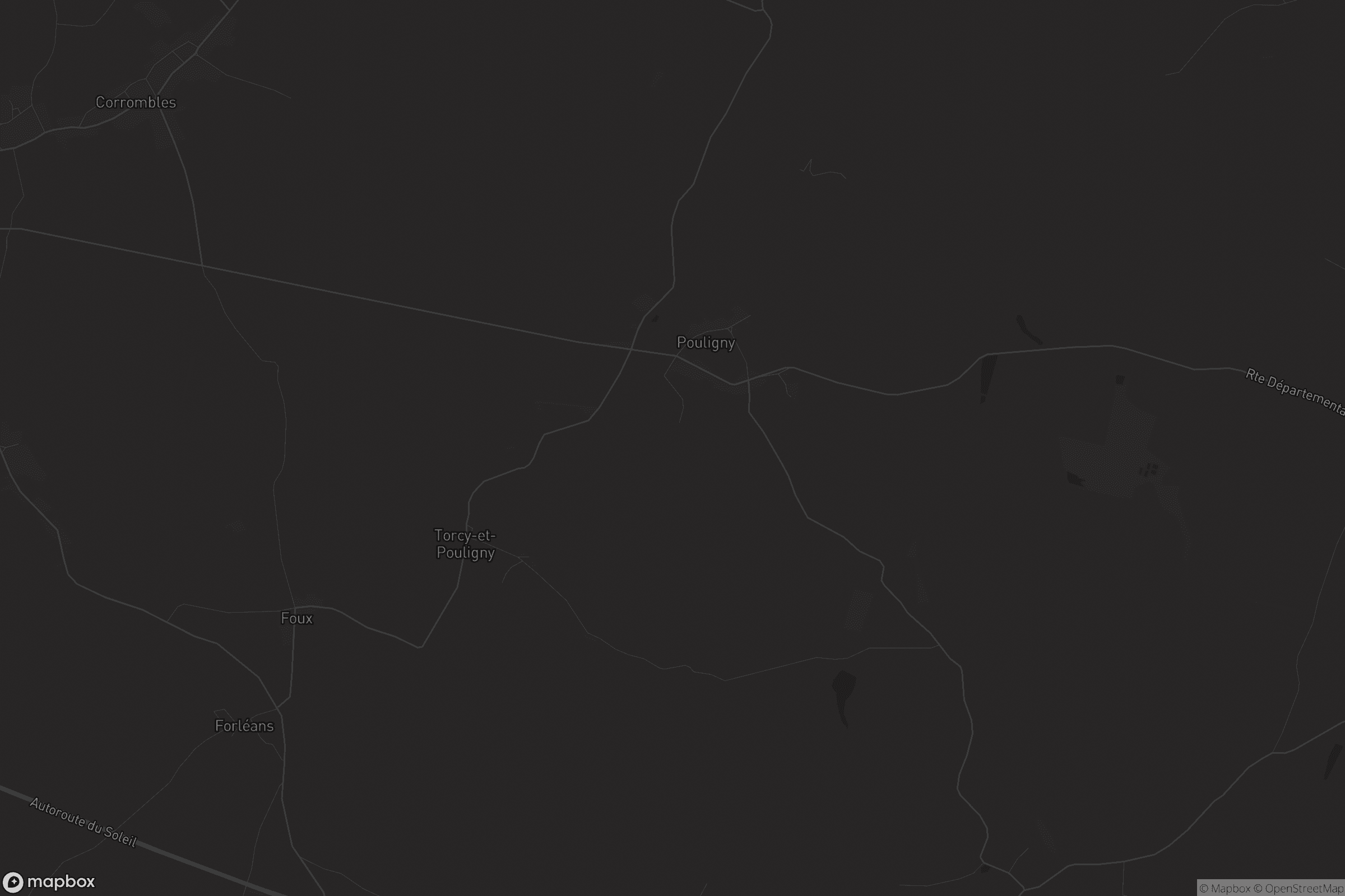Carte de Torcy-et-Pouligny