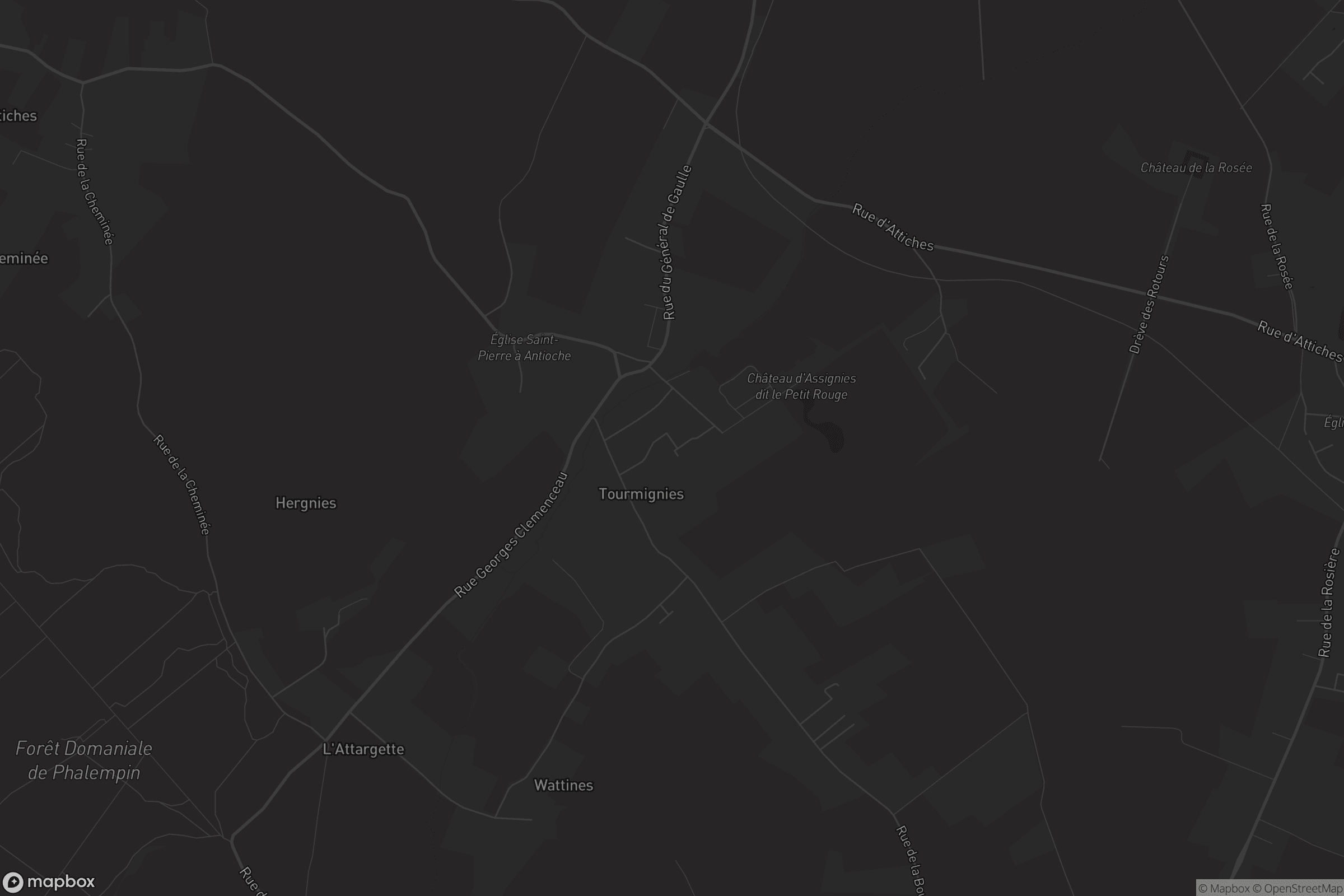 Carte de Tourmignies