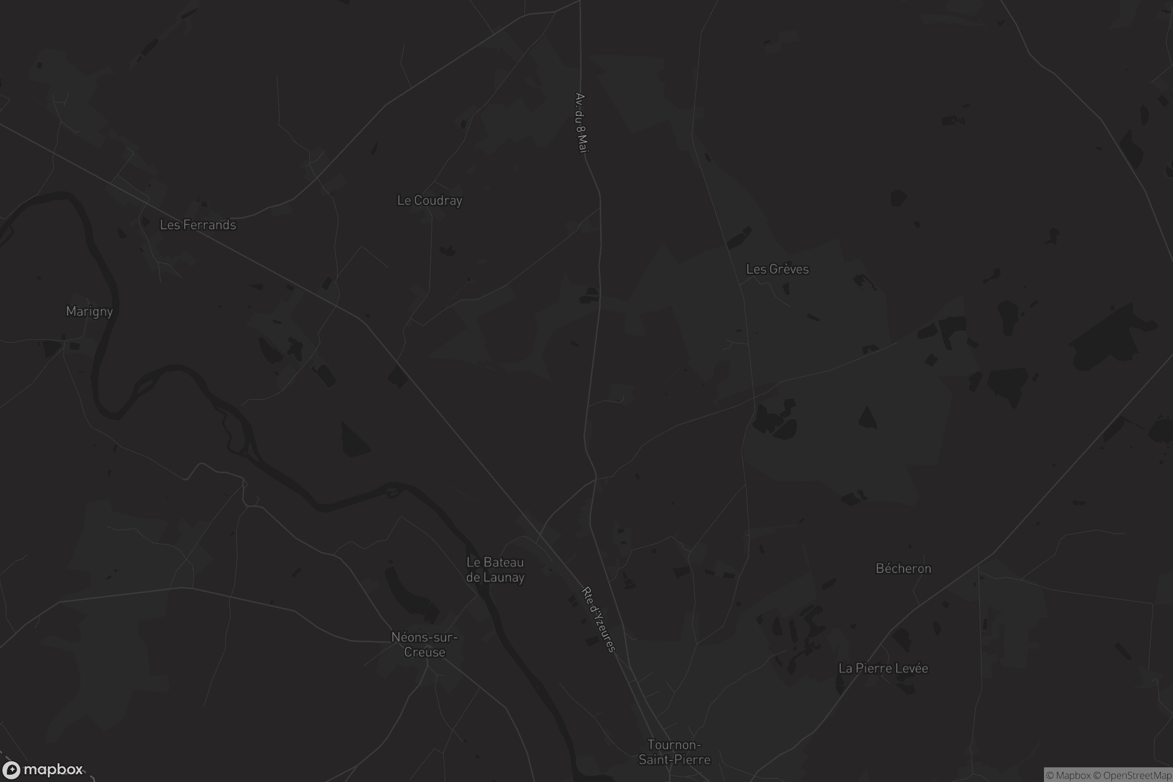 Carte de Tournon-Saint-Pierre