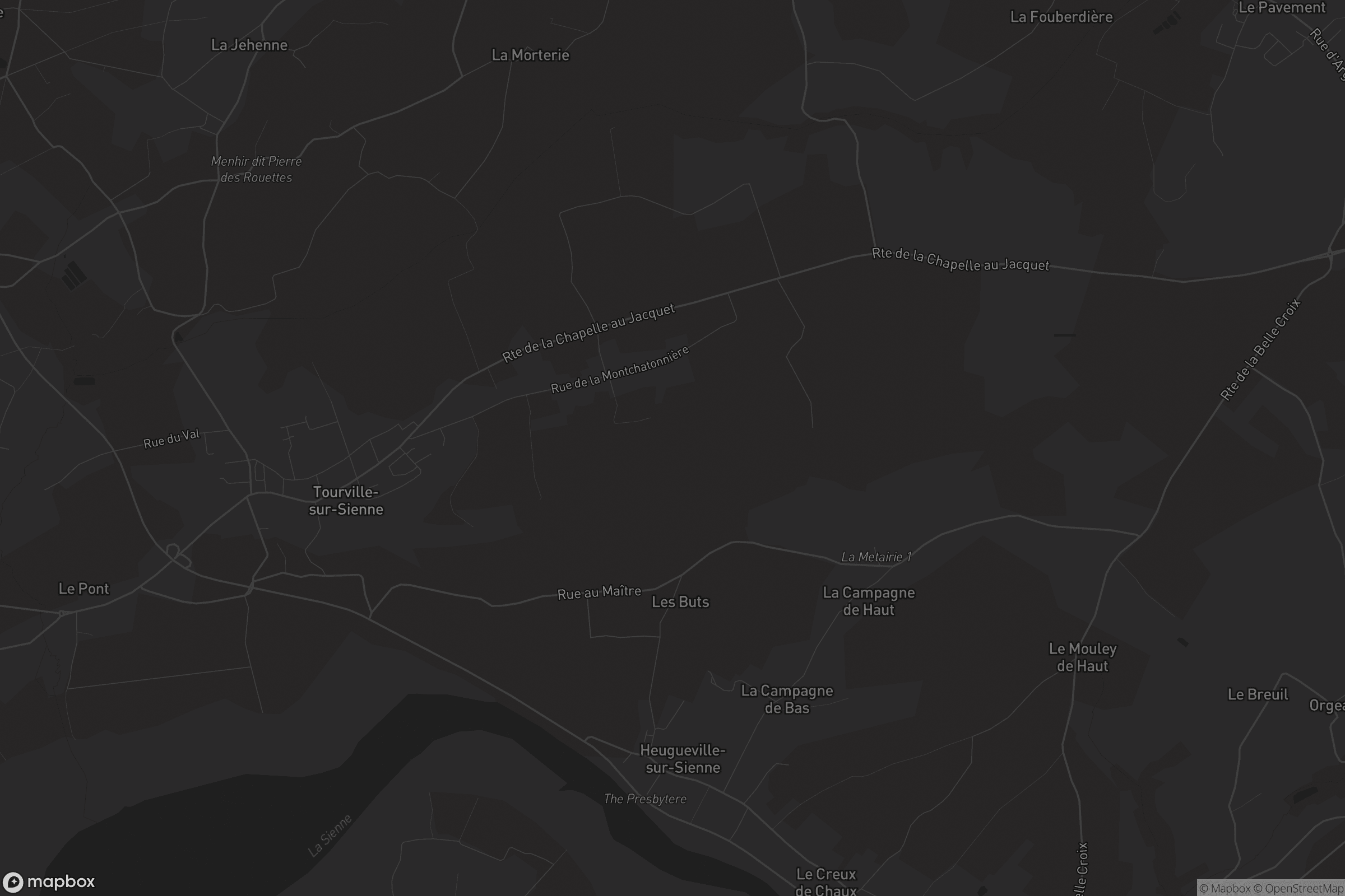 Carte de Tourville-sur-Sienne