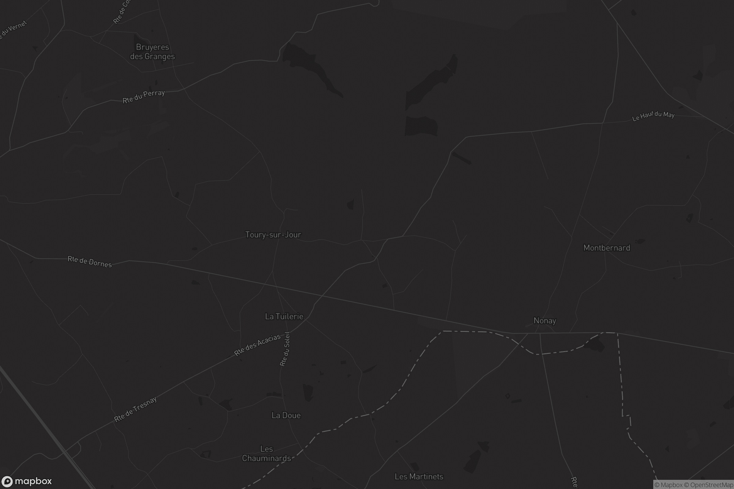 Carte de Toury-sur-Jour