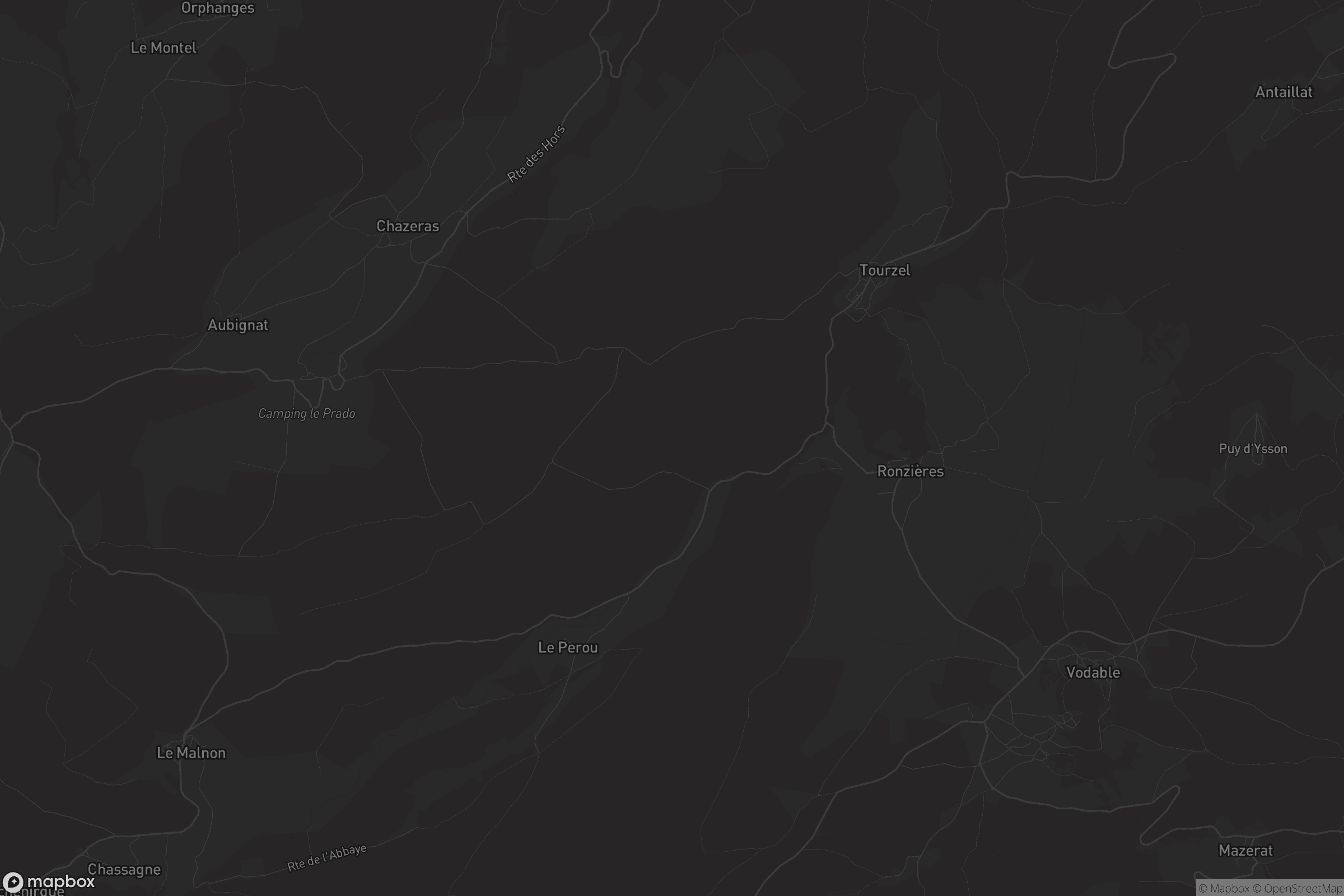 Carte de Tourzel-Ronzières