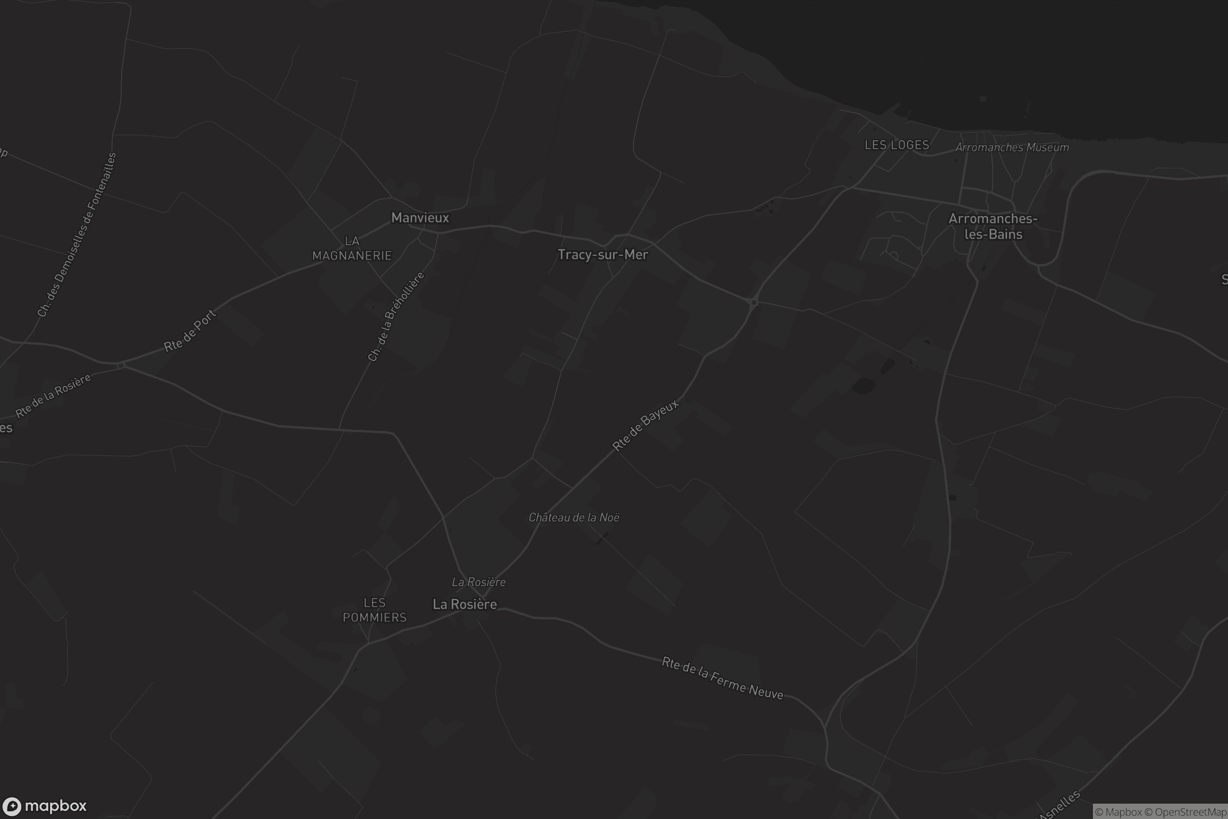 Carte de Tracy-sur-Mer