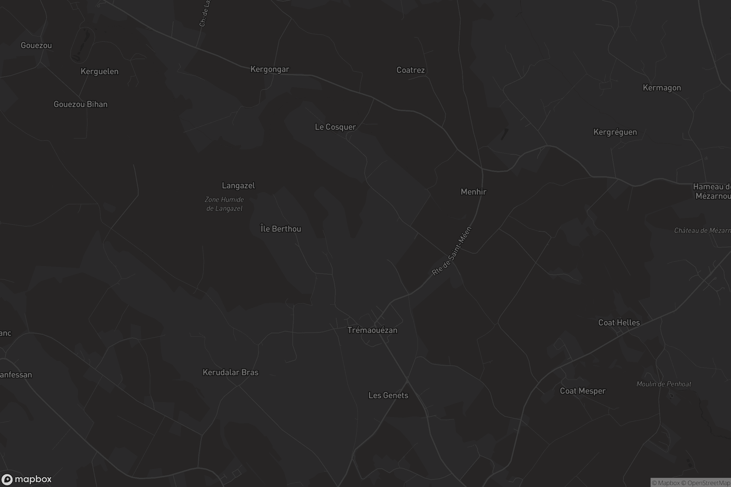 Carte de Trémaouézan