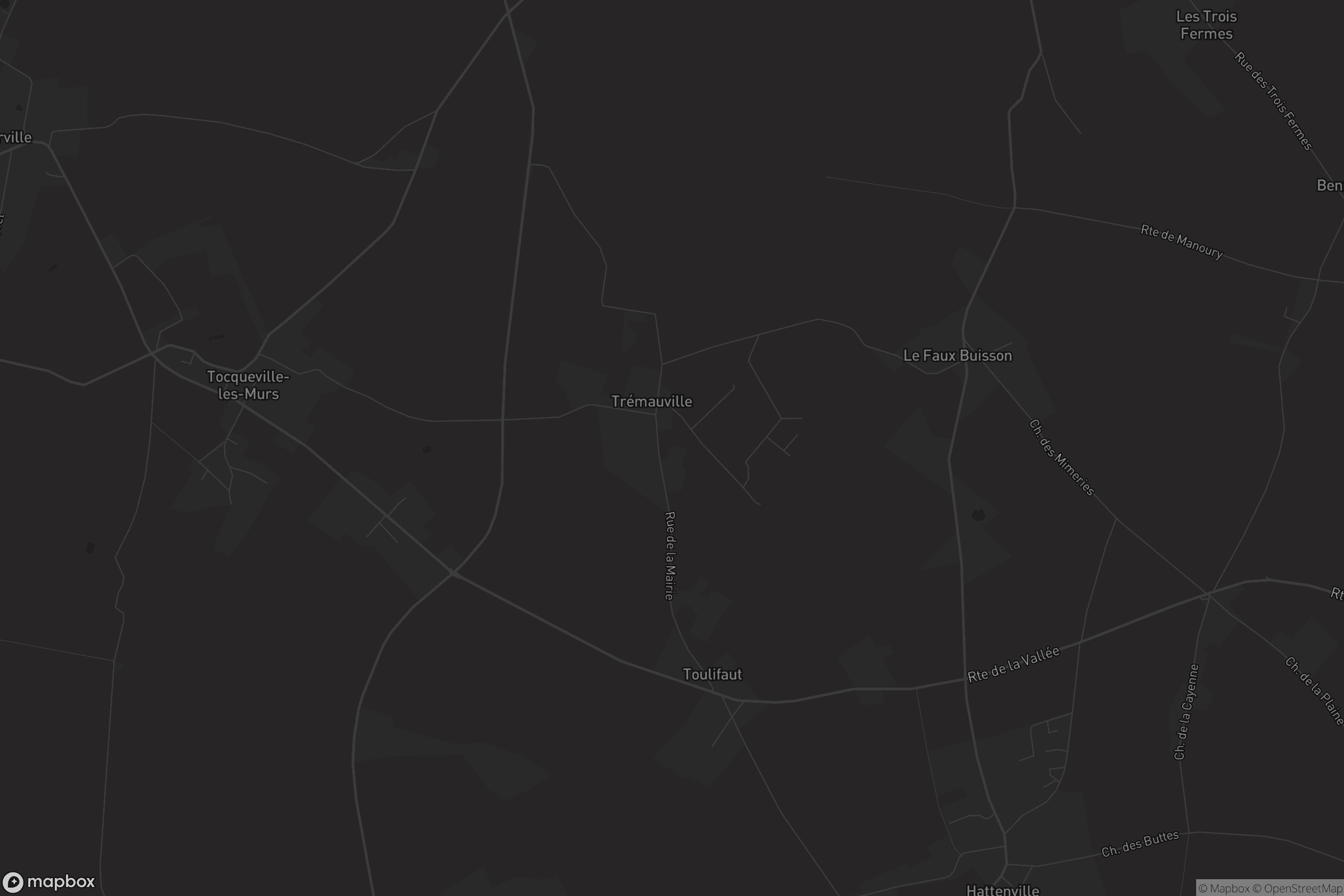 Carte de Trémauville