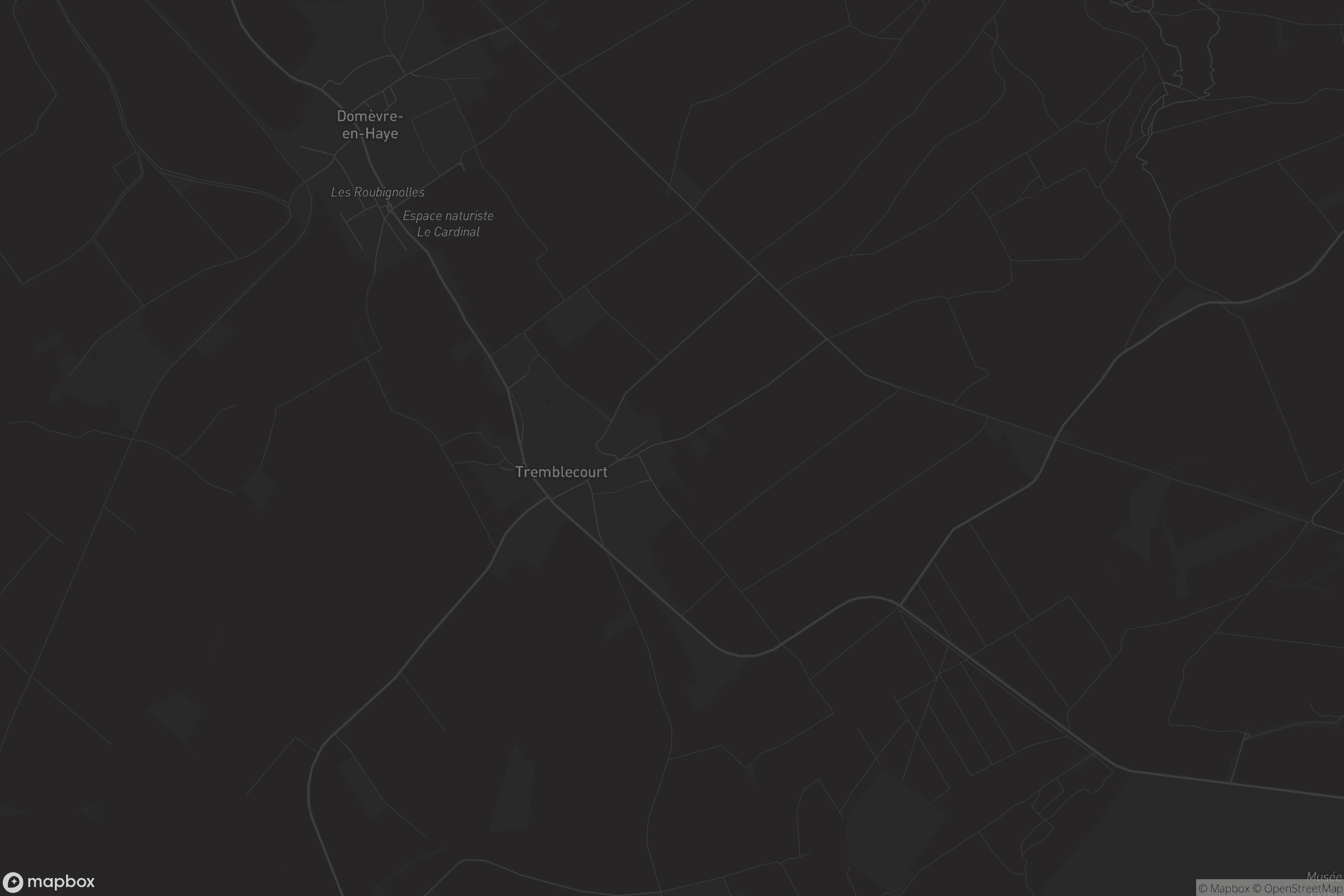 Carte de Tremblecourt