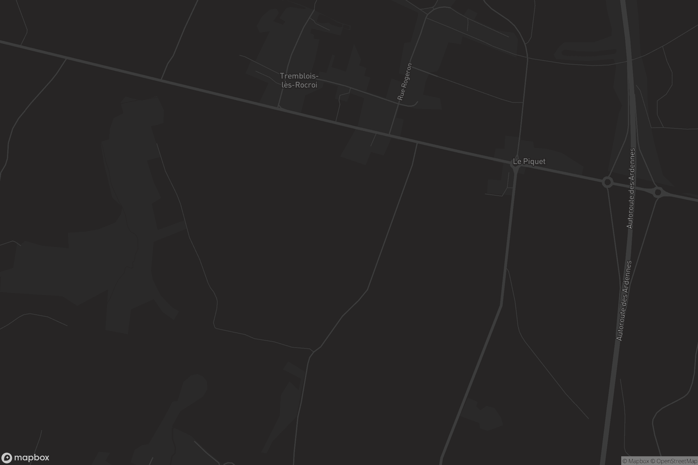 Carte de Tremblois-lès-Rocroi