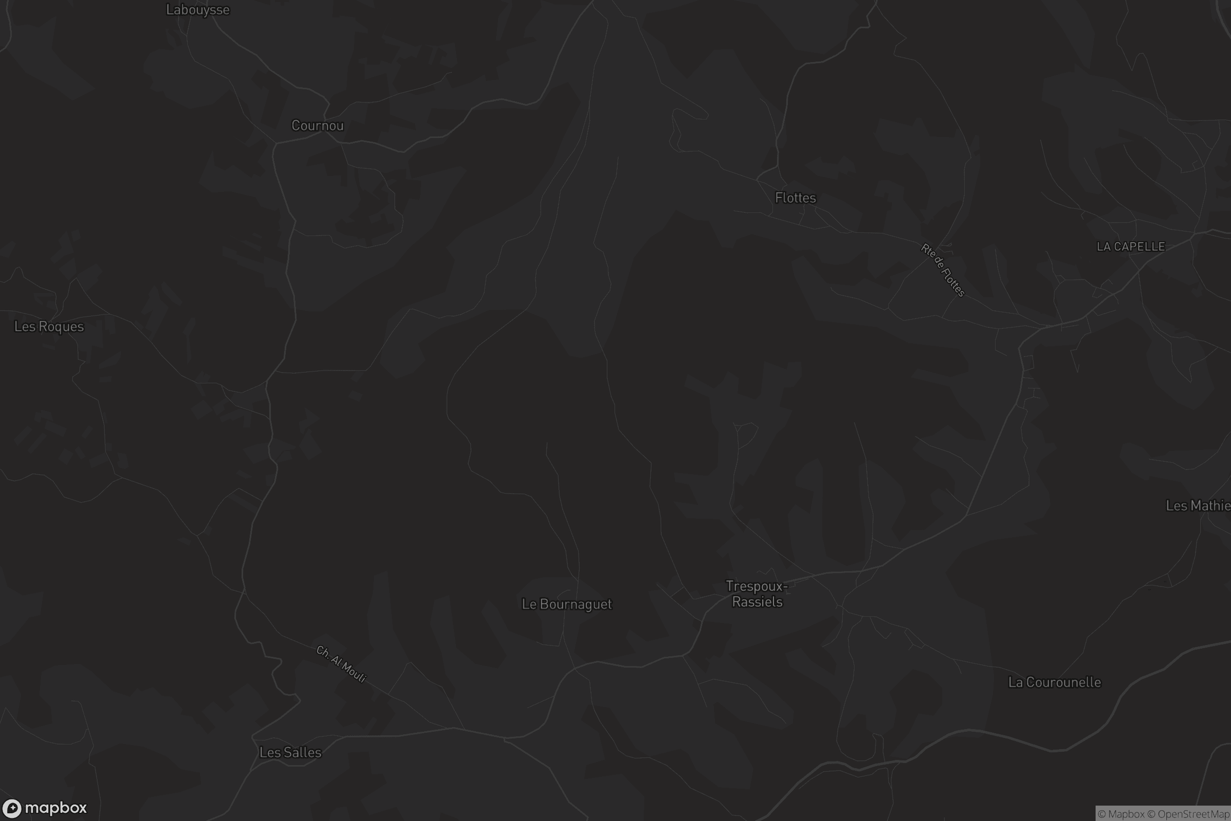 Carte de Trespoux-Rassiels