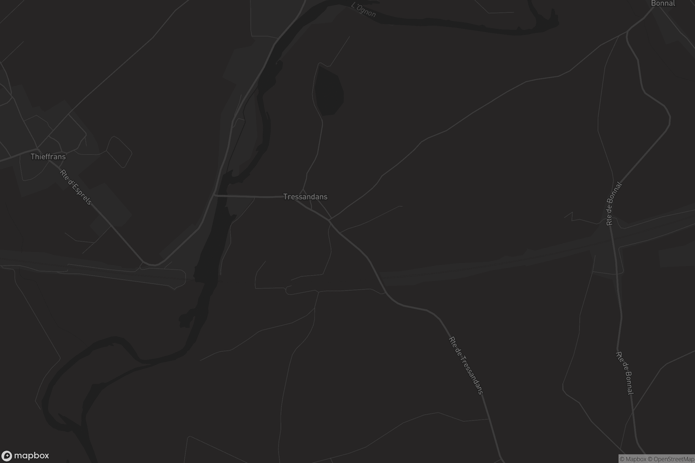 Carte de Tressandans