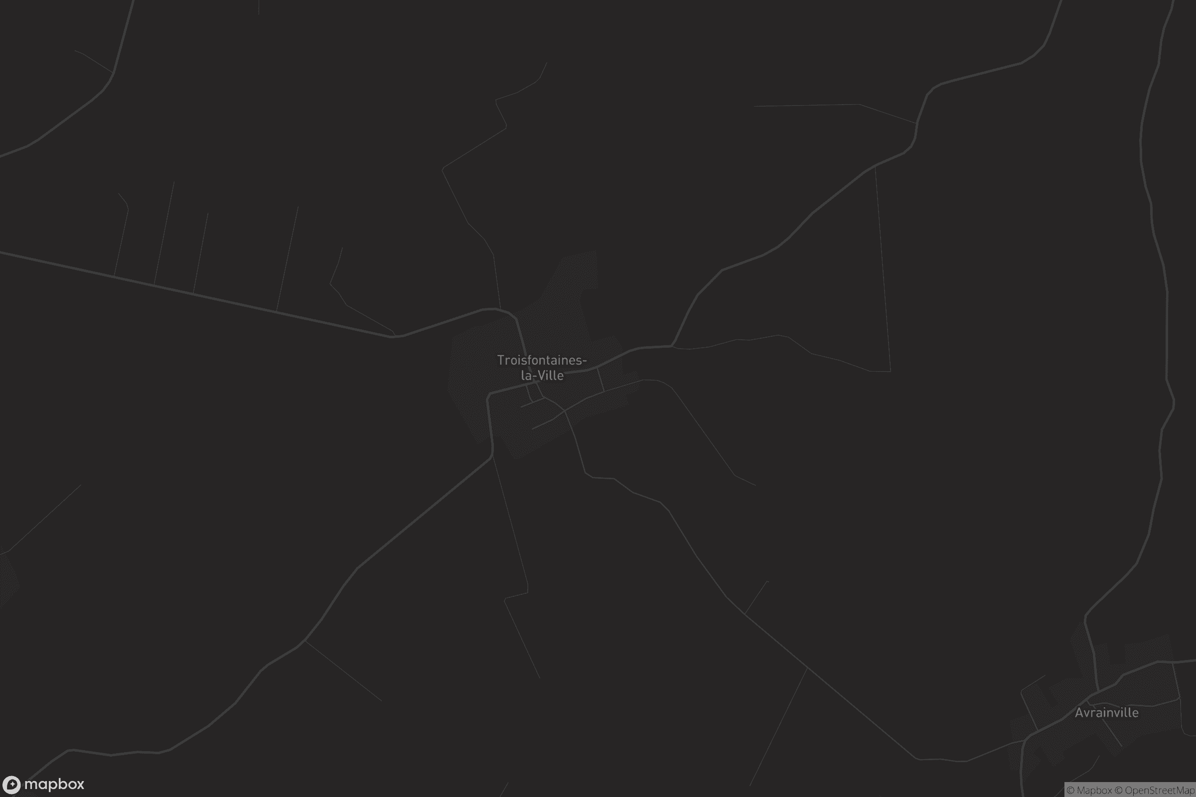 Carte de Troisfontaines