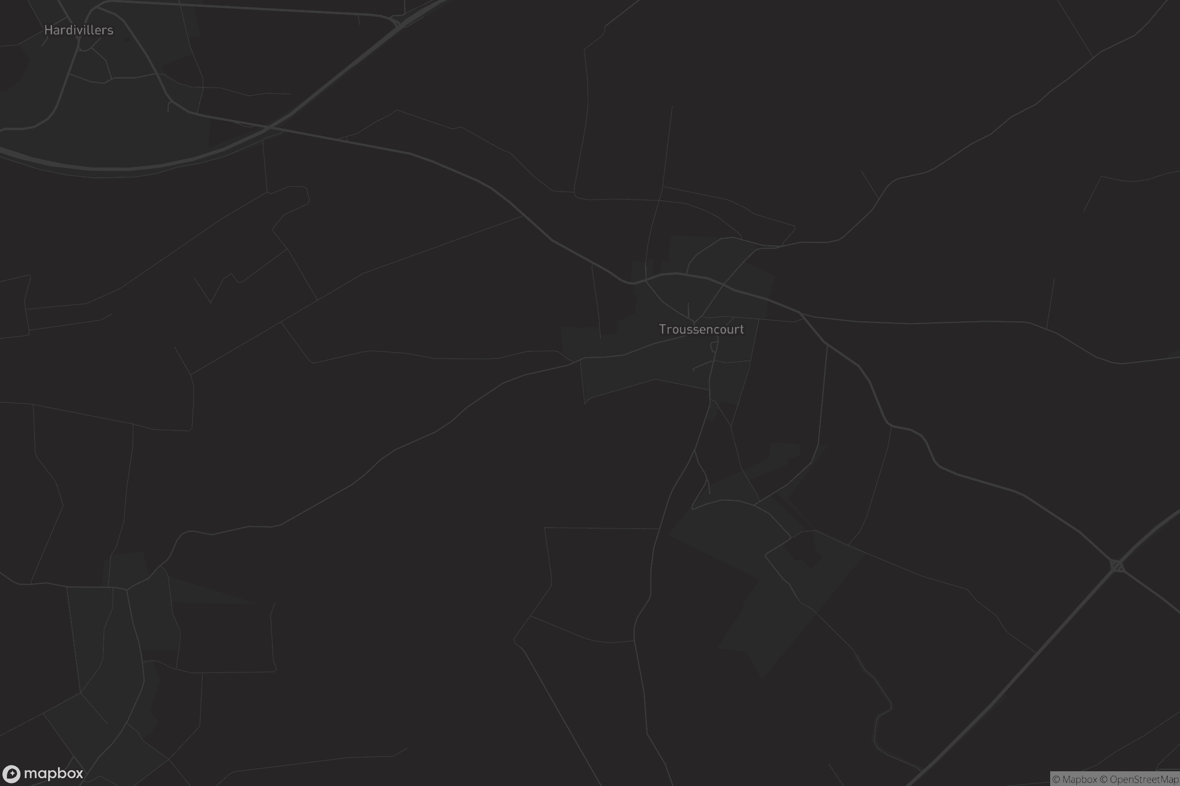 Carte de Troussencourt