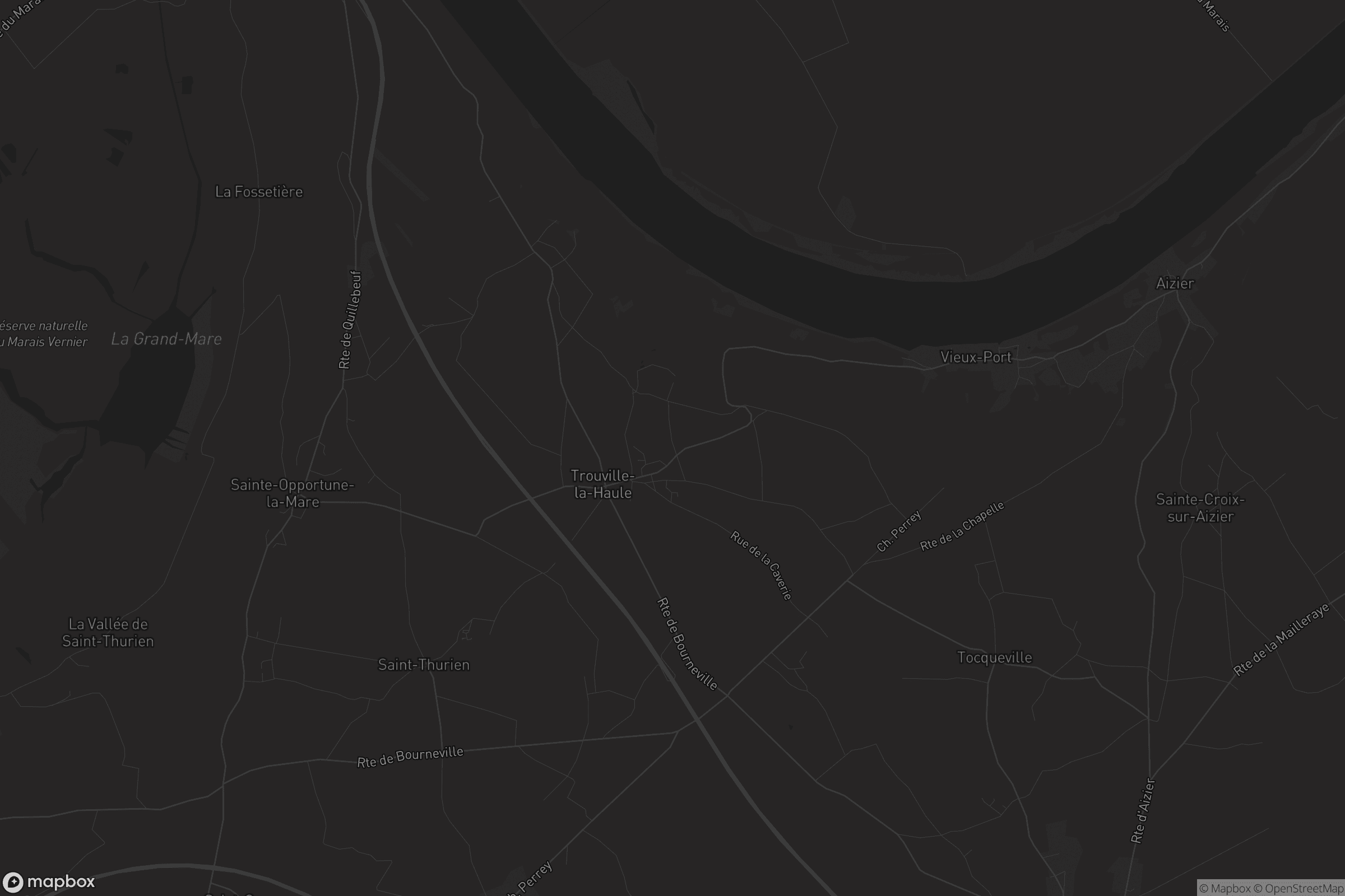 Carte de Trouville-la-Haule