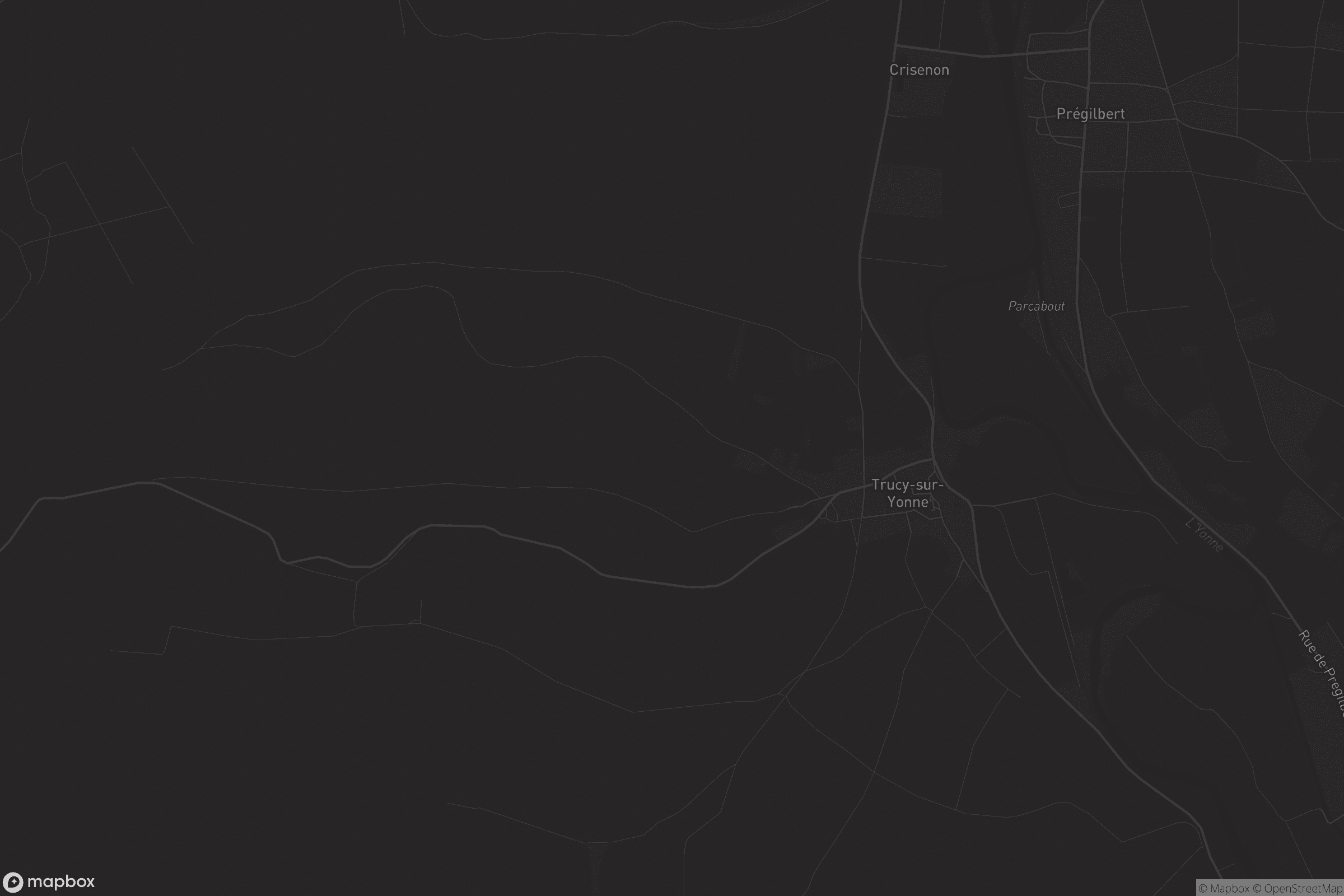 Carte de Trucy-sur-Yonne