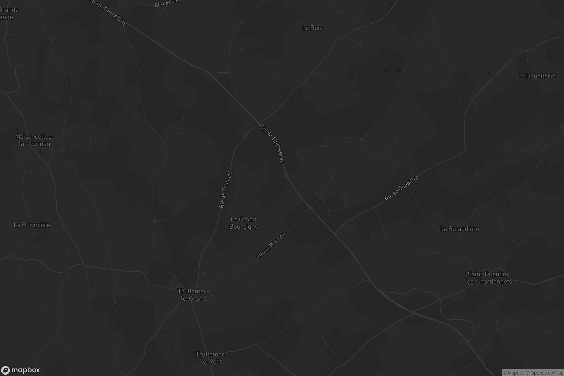 Carte de Truttemer-le-Grand