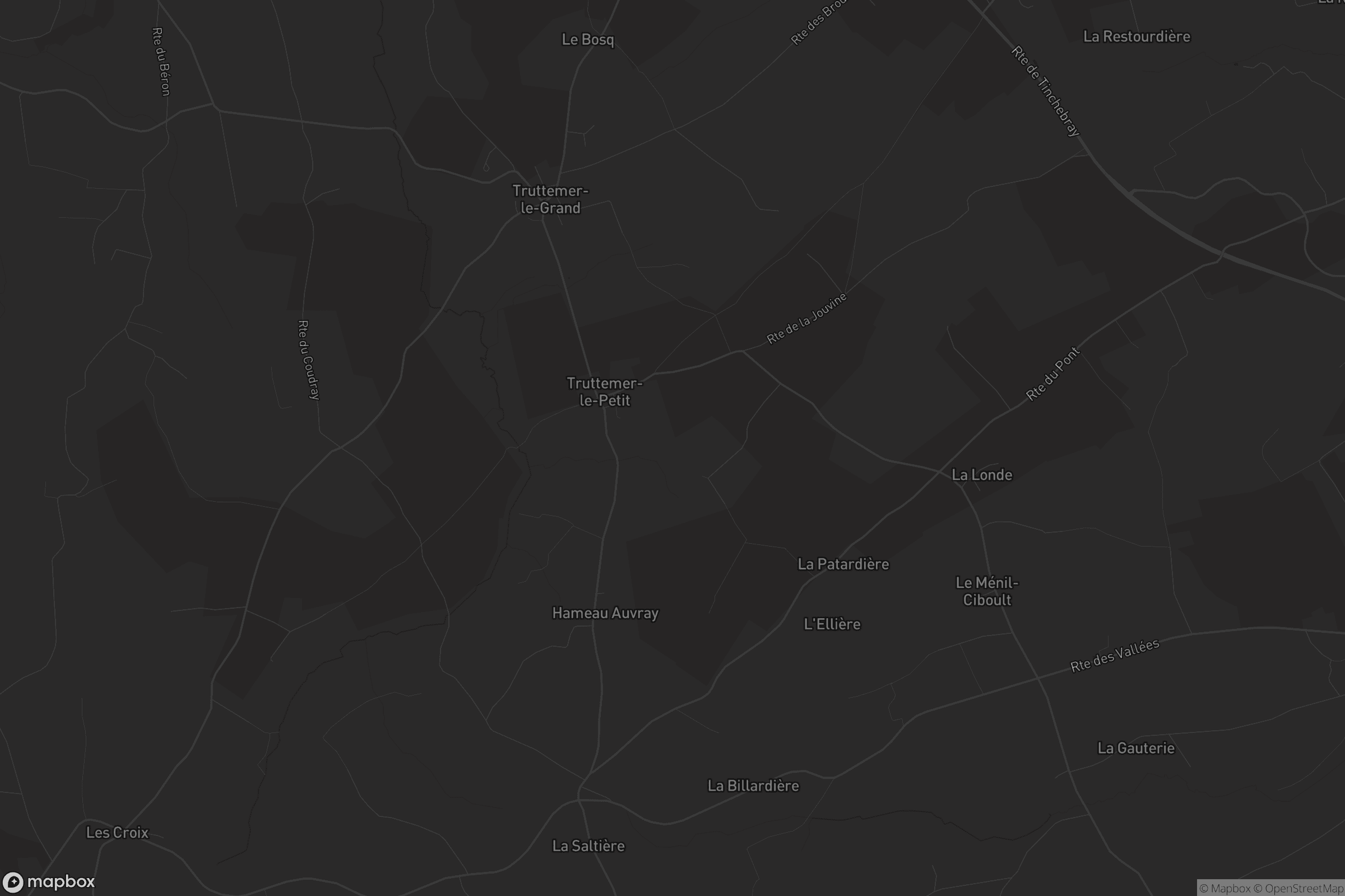 Carte de Truttemer-le-Petit