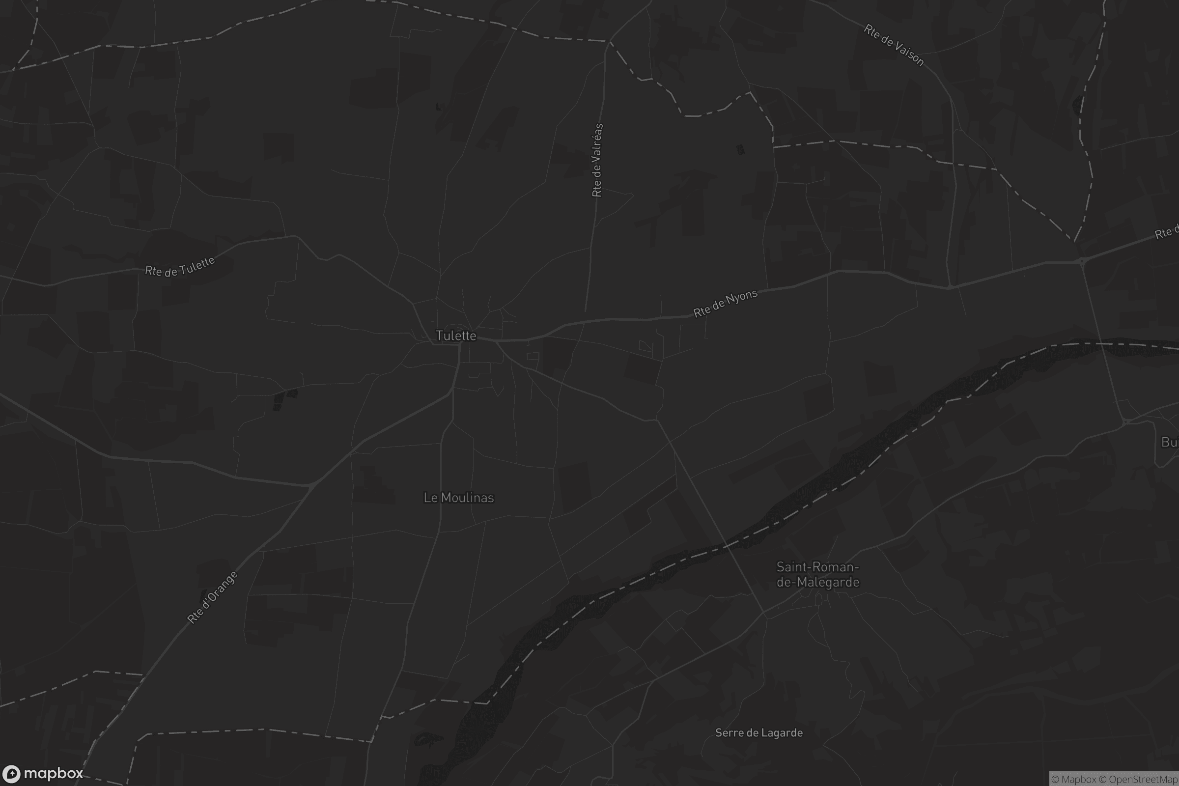 Carte de Tulette