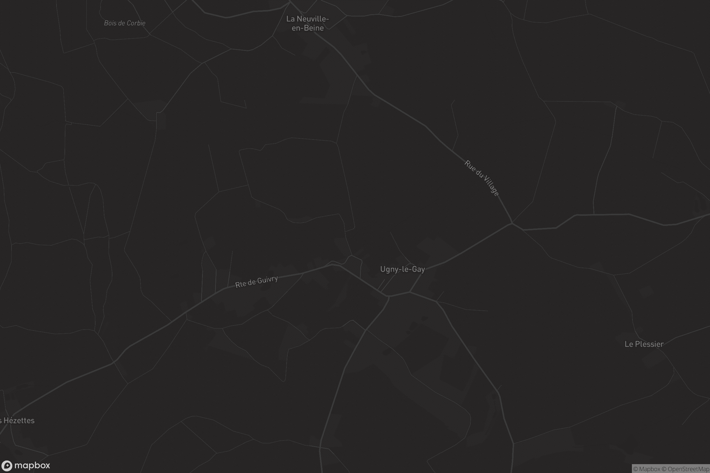 Carte de Ugny-le-Gay