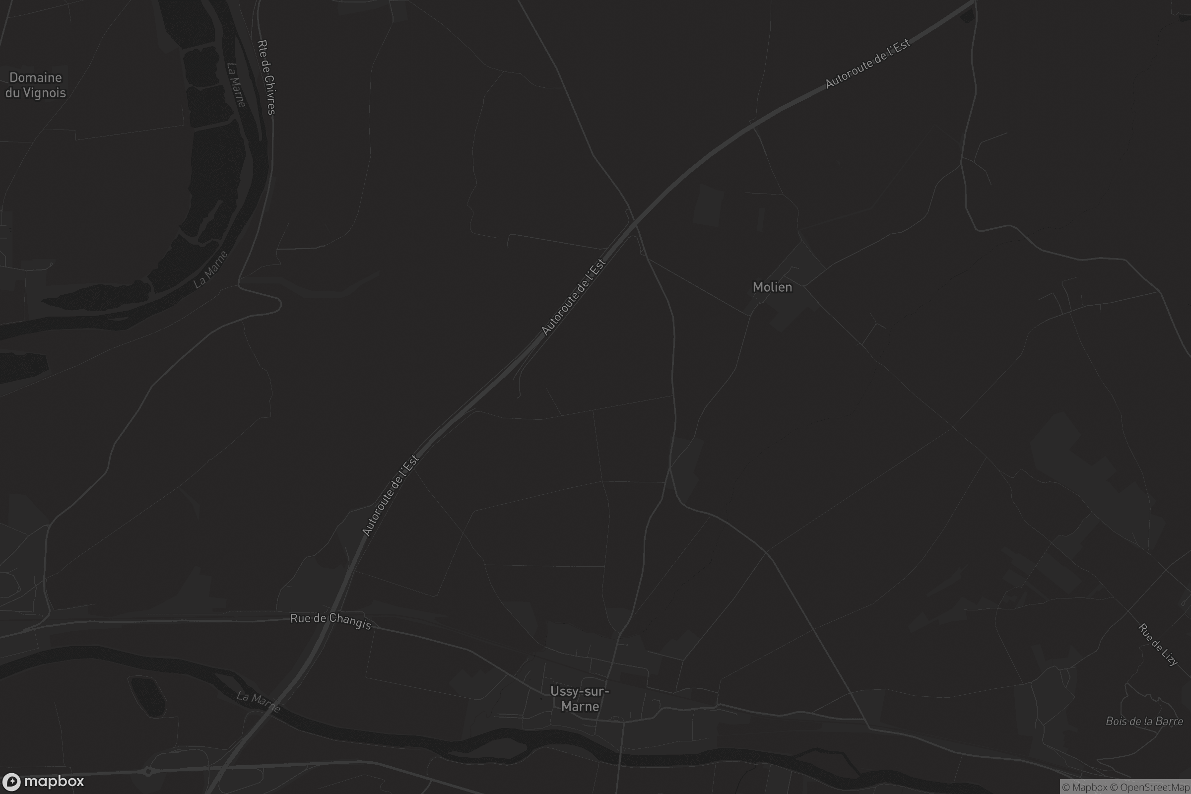 Carte de Ussy-sur-Marne