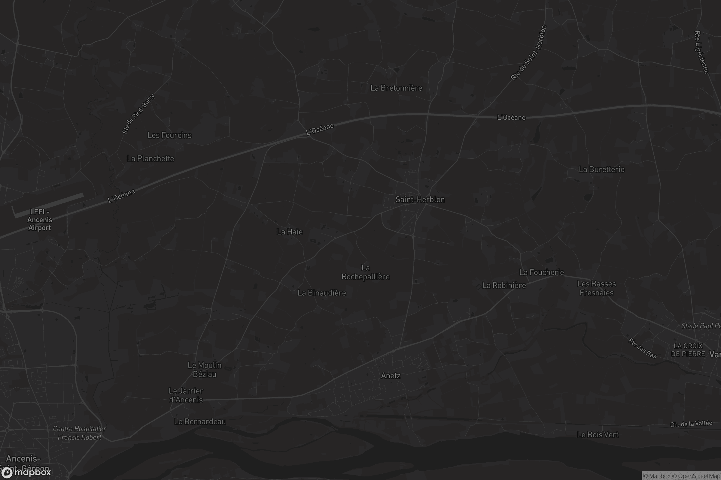 Carte de Vair-sur-Loire