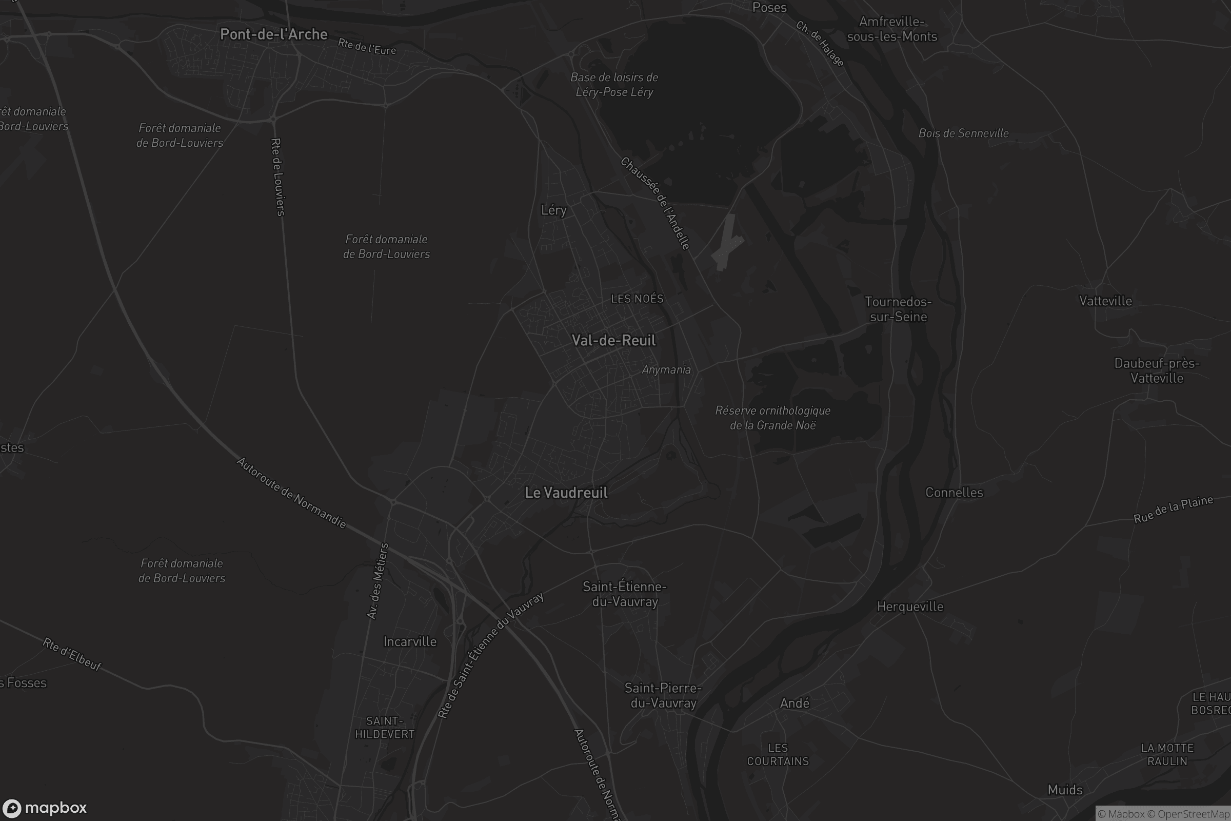 Carte de Val-de-Reuil