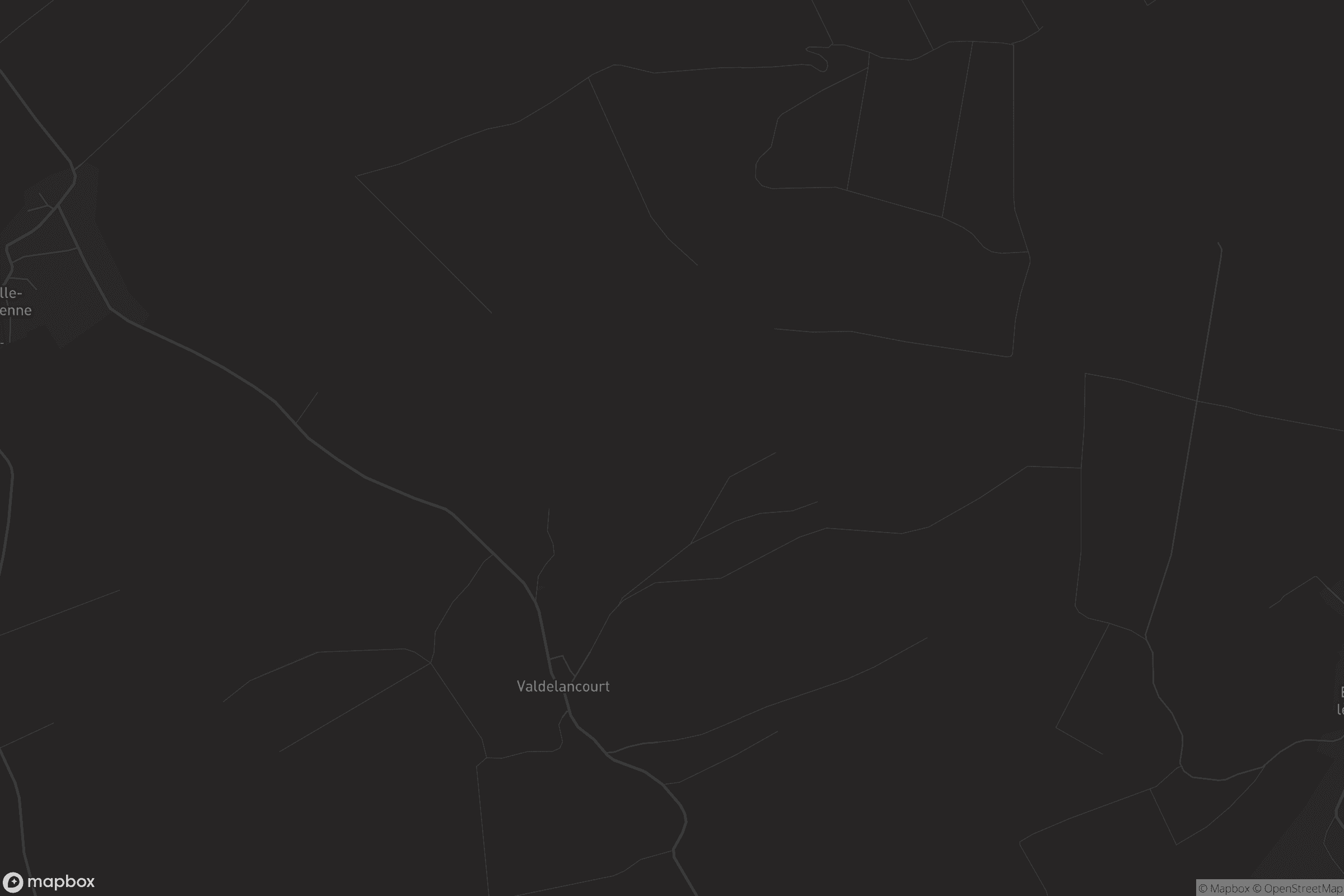 Carte de Valdelancourt