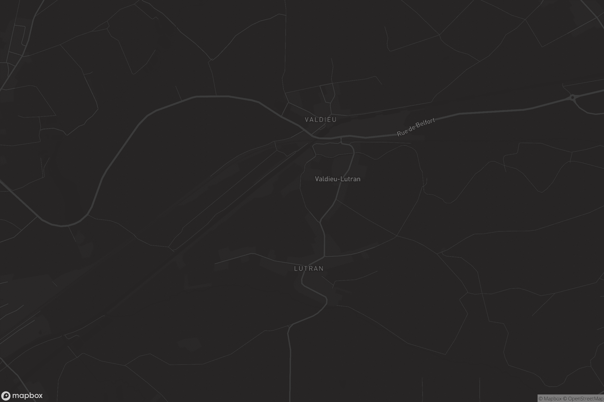 Carte de Valdieu-Lutran