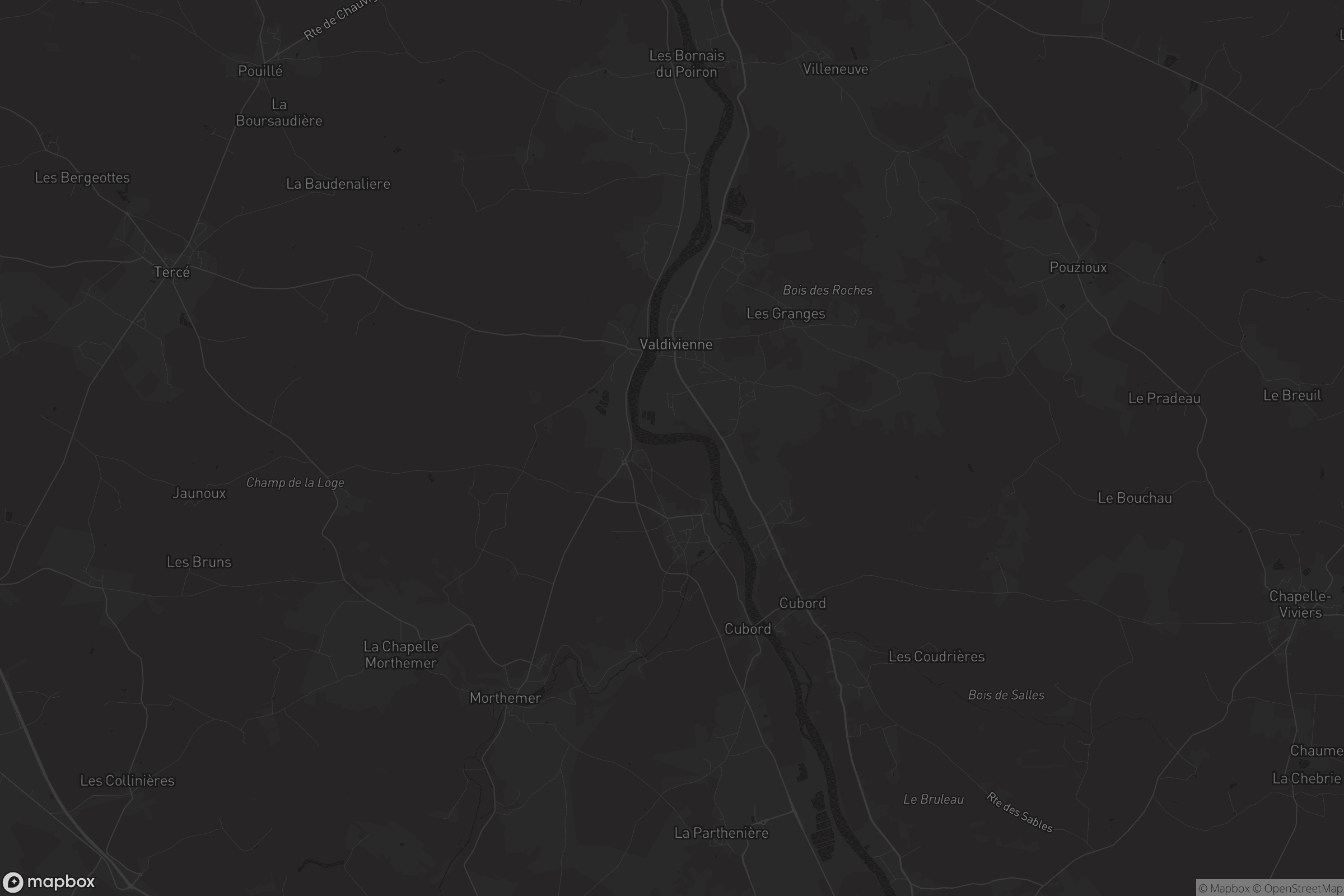 Carte de Valdivienne