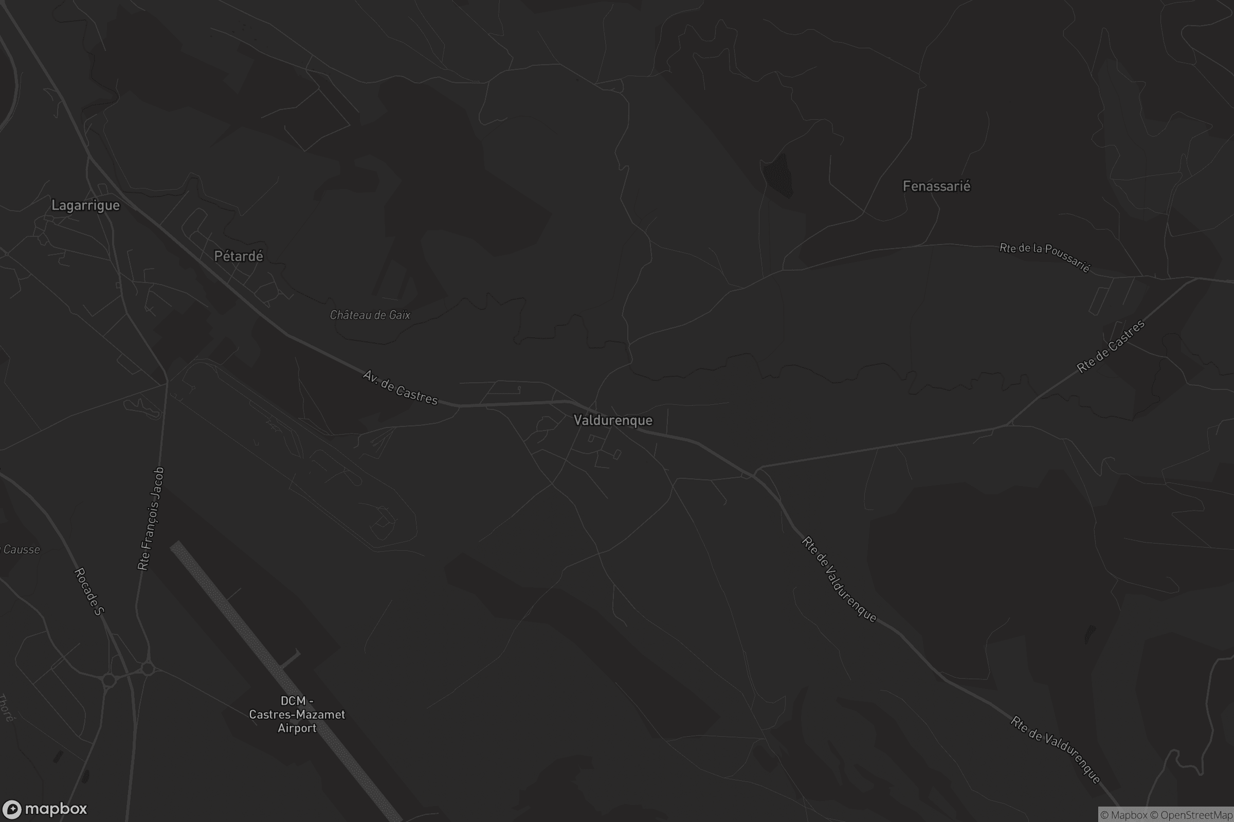 Carte de Valdurenque