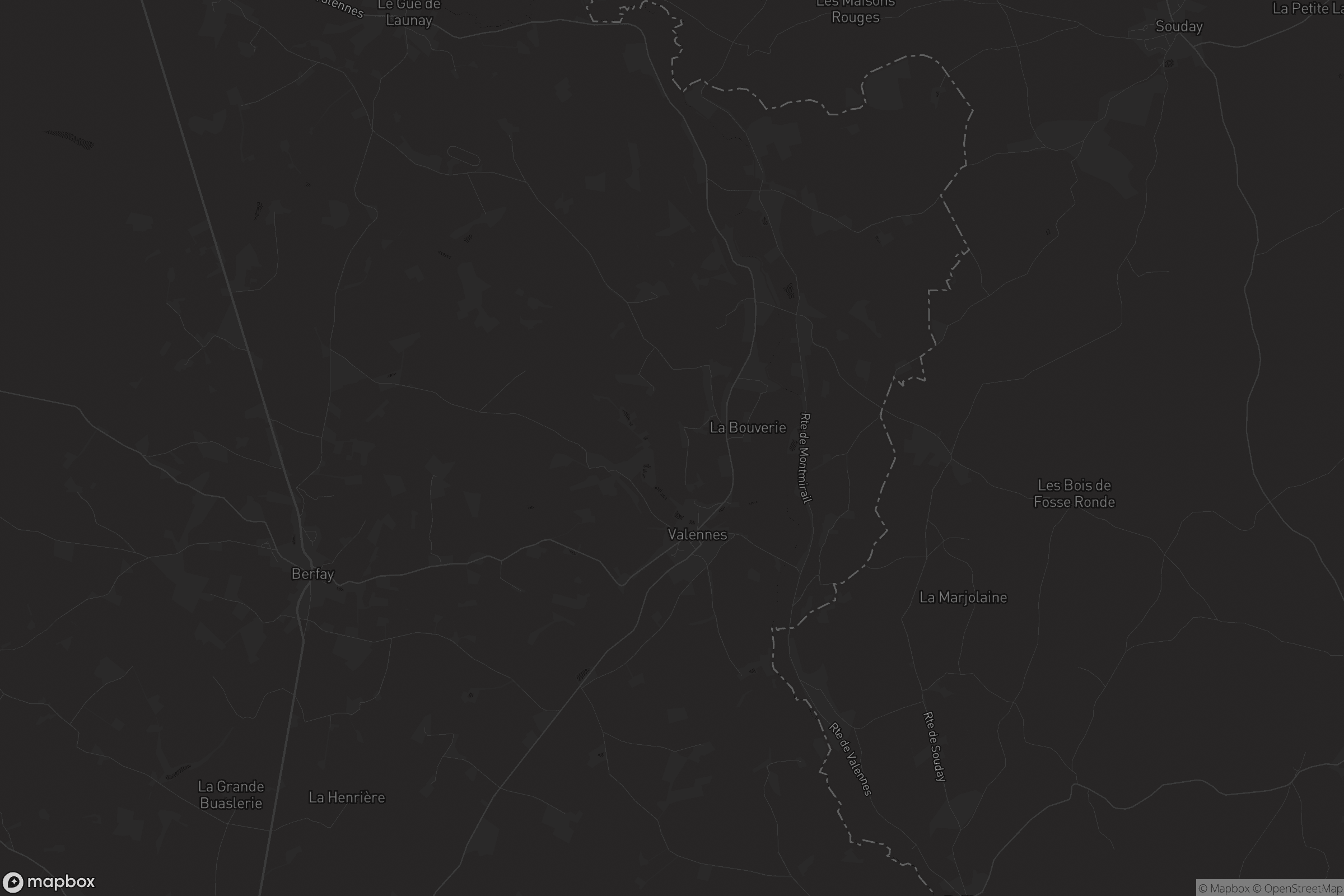 Carte de Valennes