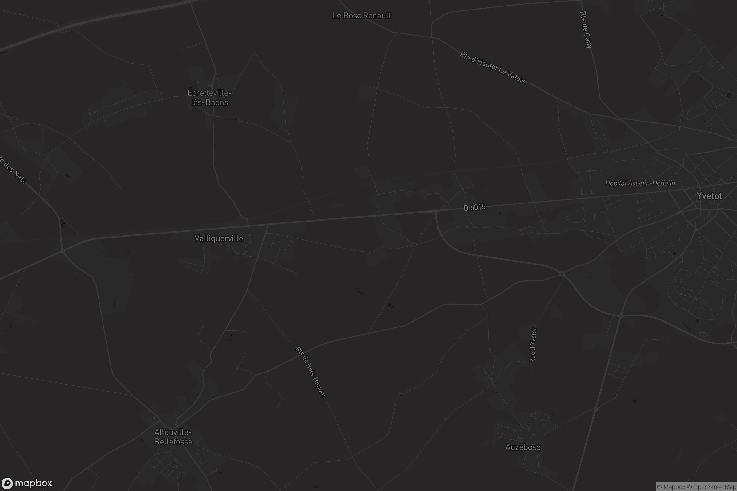 Carte de Valliquerville