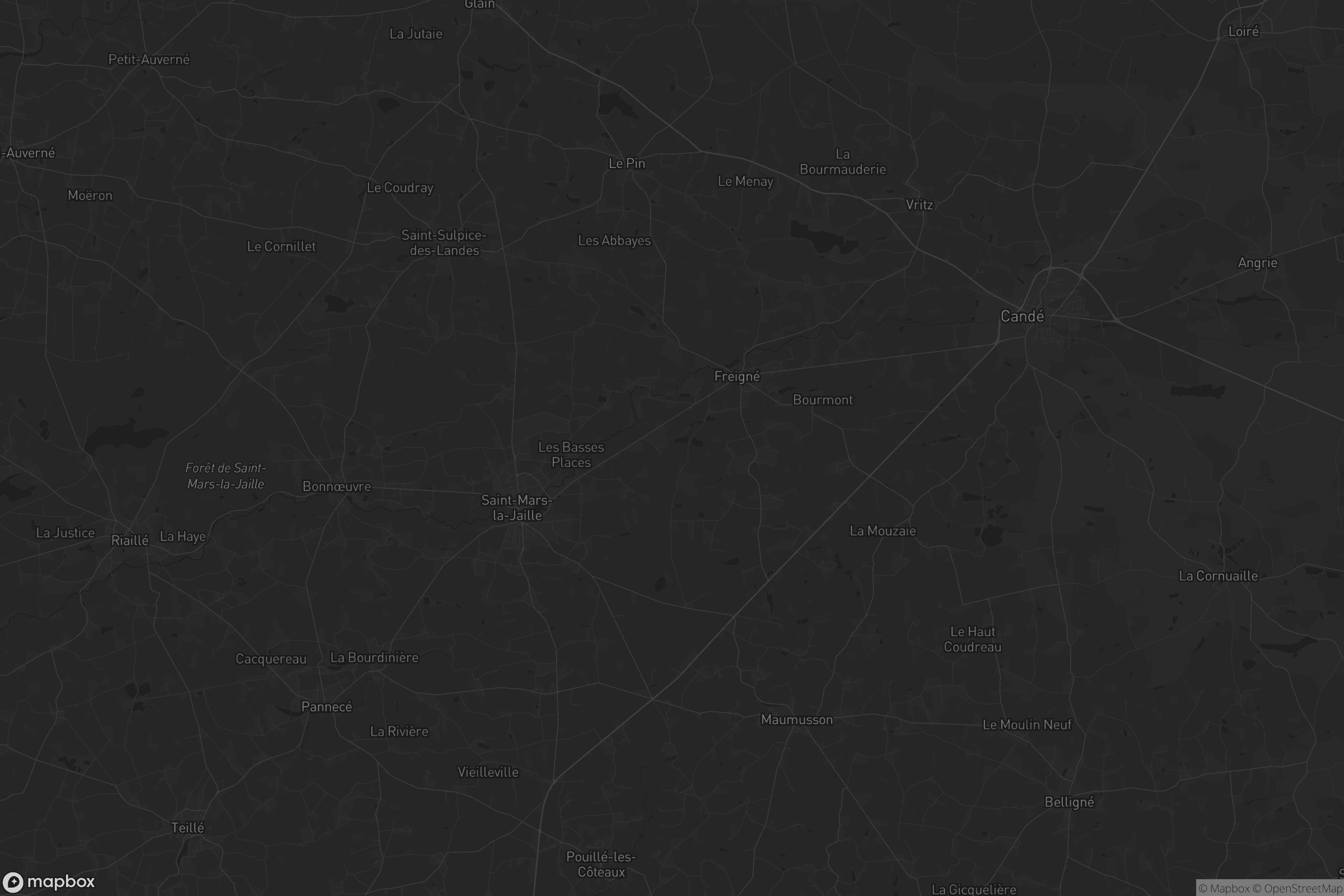 Carte de Vallons-de-l'Erdre