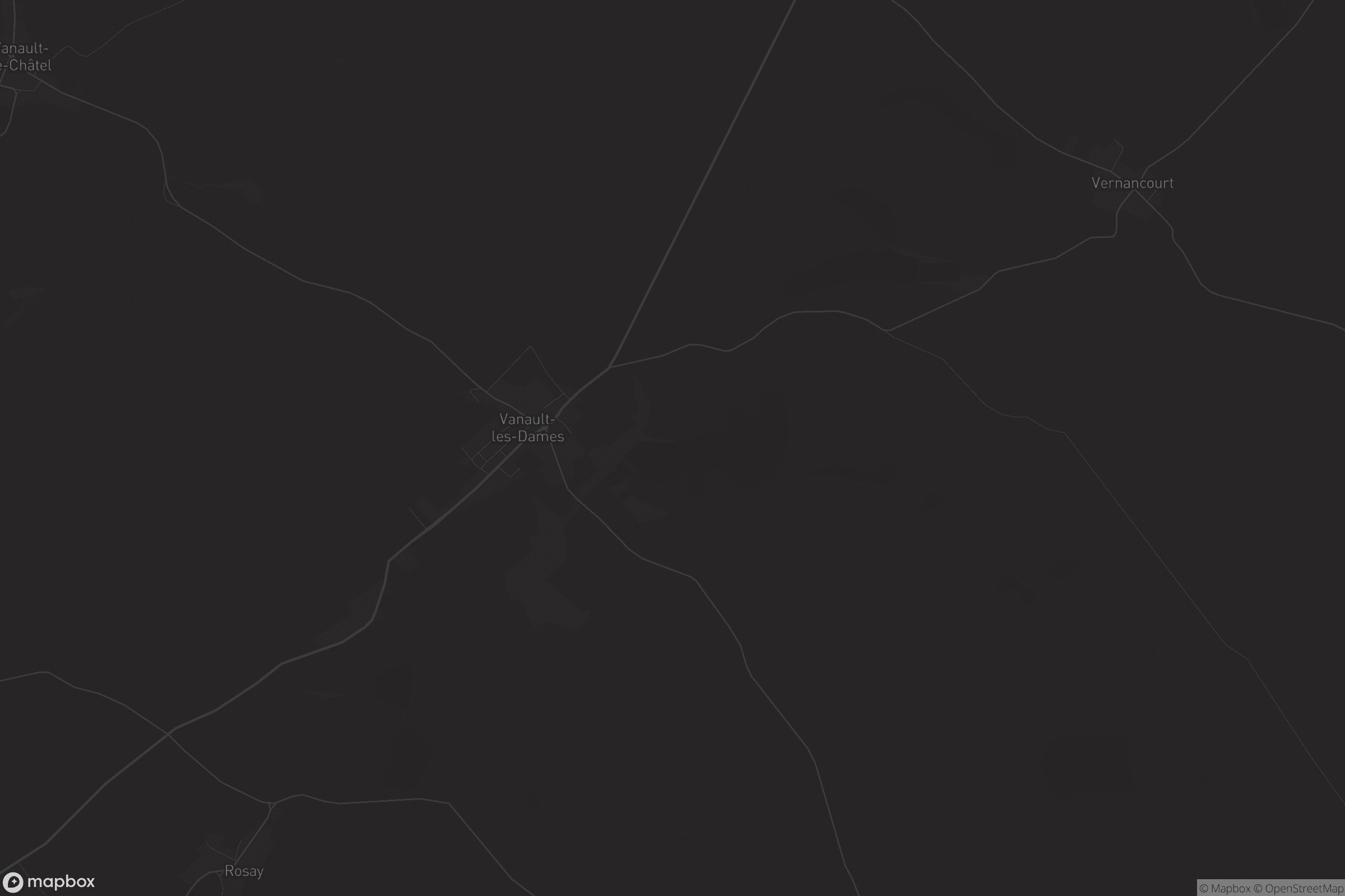 Carte de Vanault-les-Dames