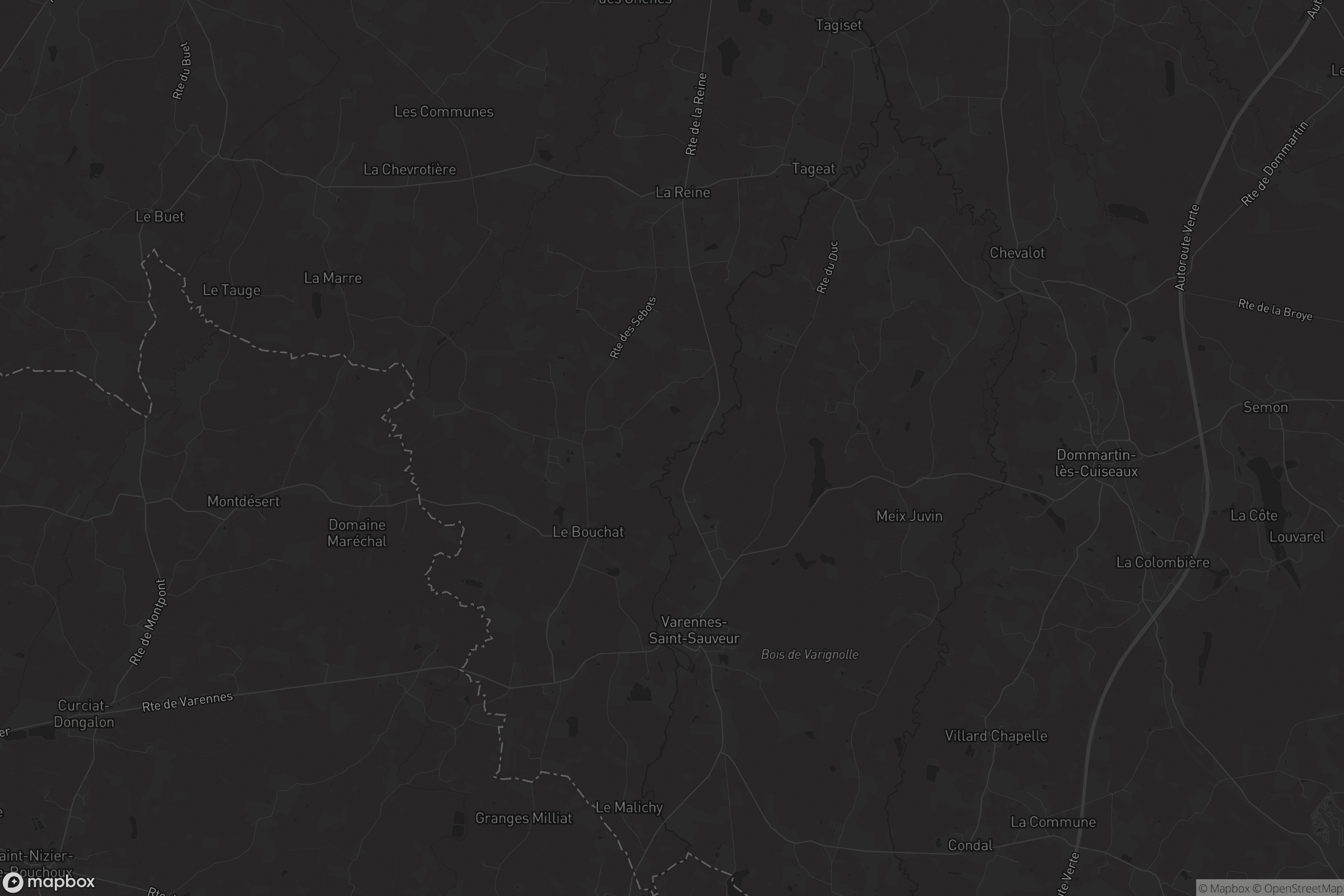 Carte de Varennes-Saint-Sauveur