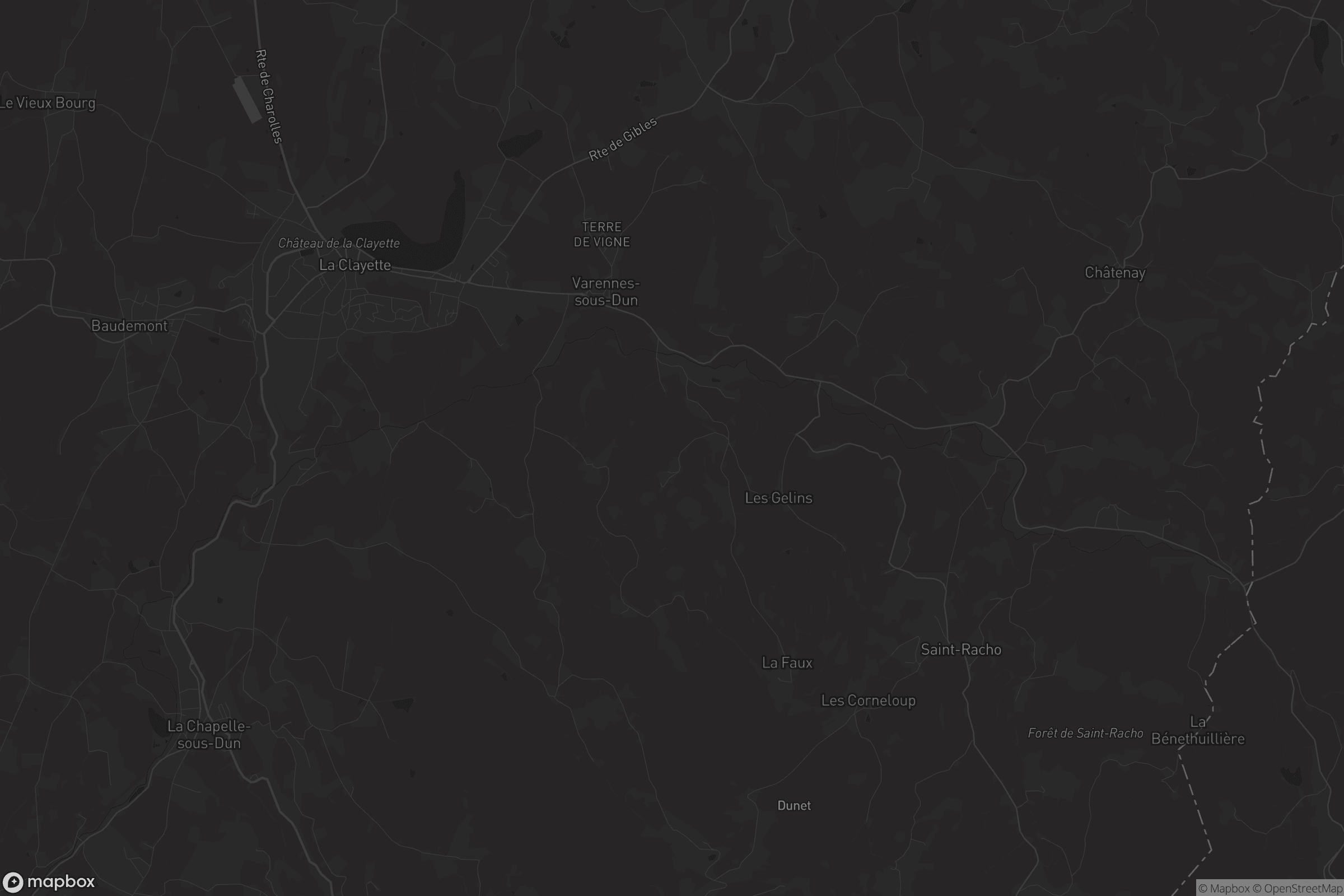 Carte de Varennes-sous-Dun