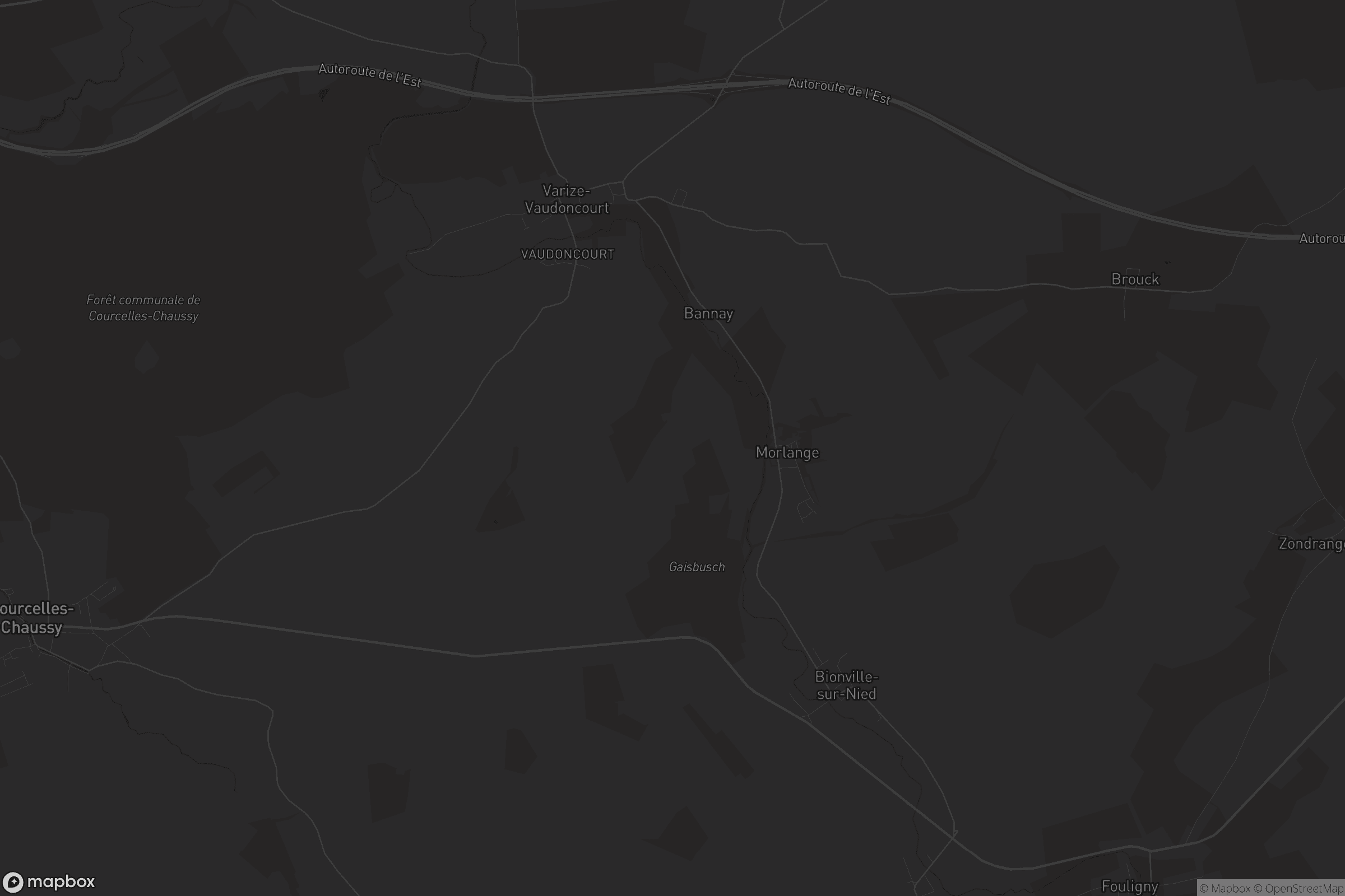 Carte de Varize-Vaudoncourt