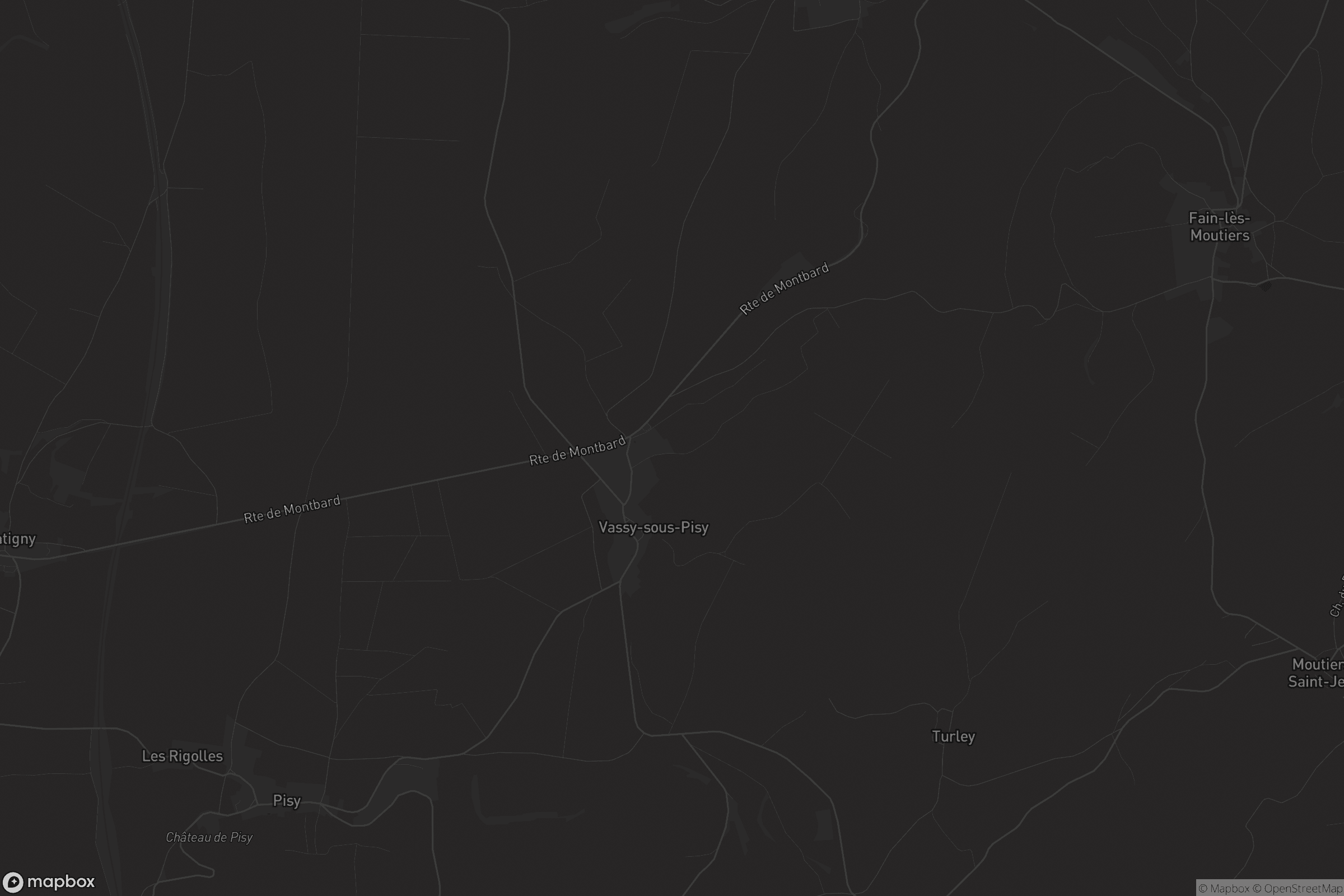 Carte de Vassy-sous-Pisy