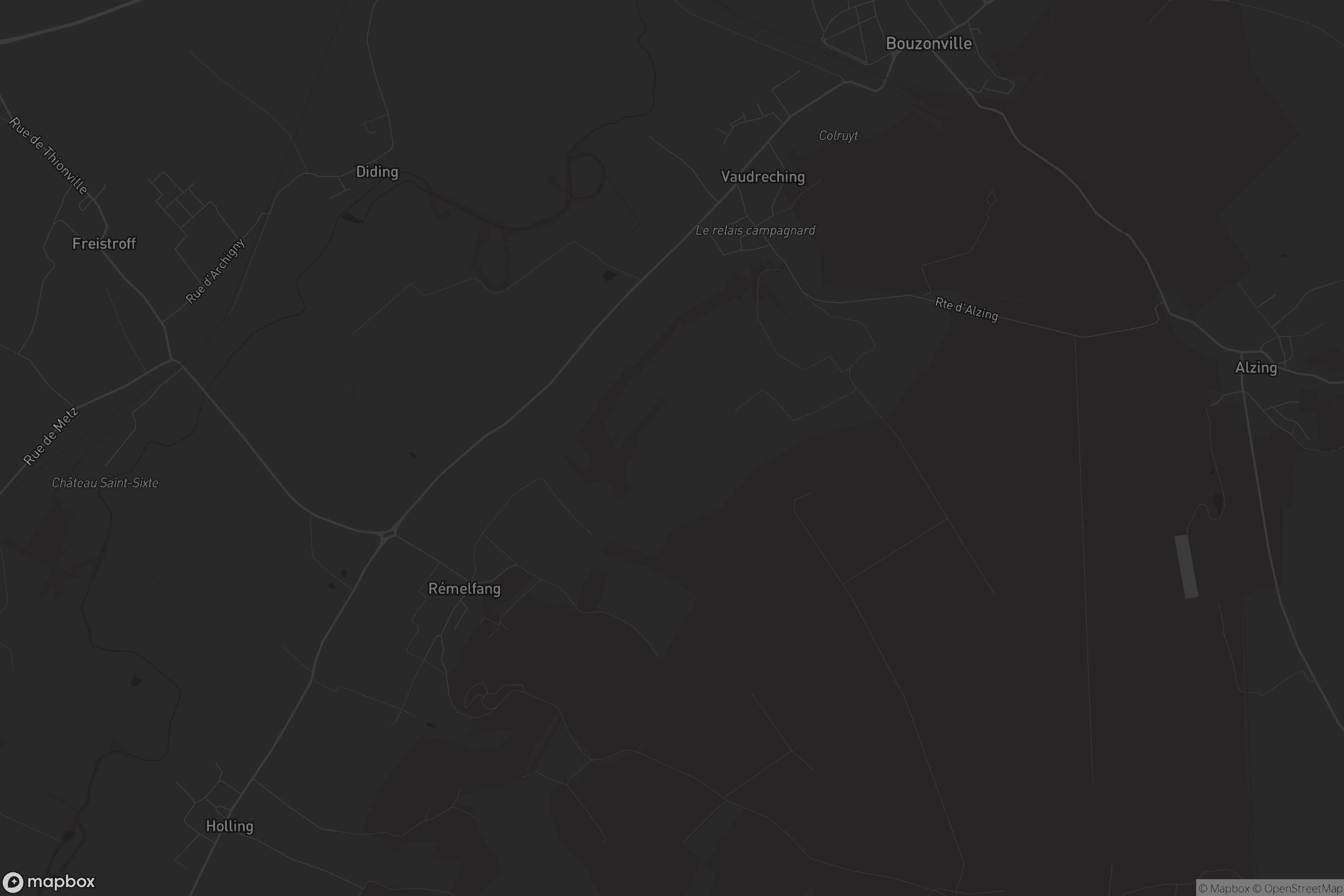 Carte de Vaudreching