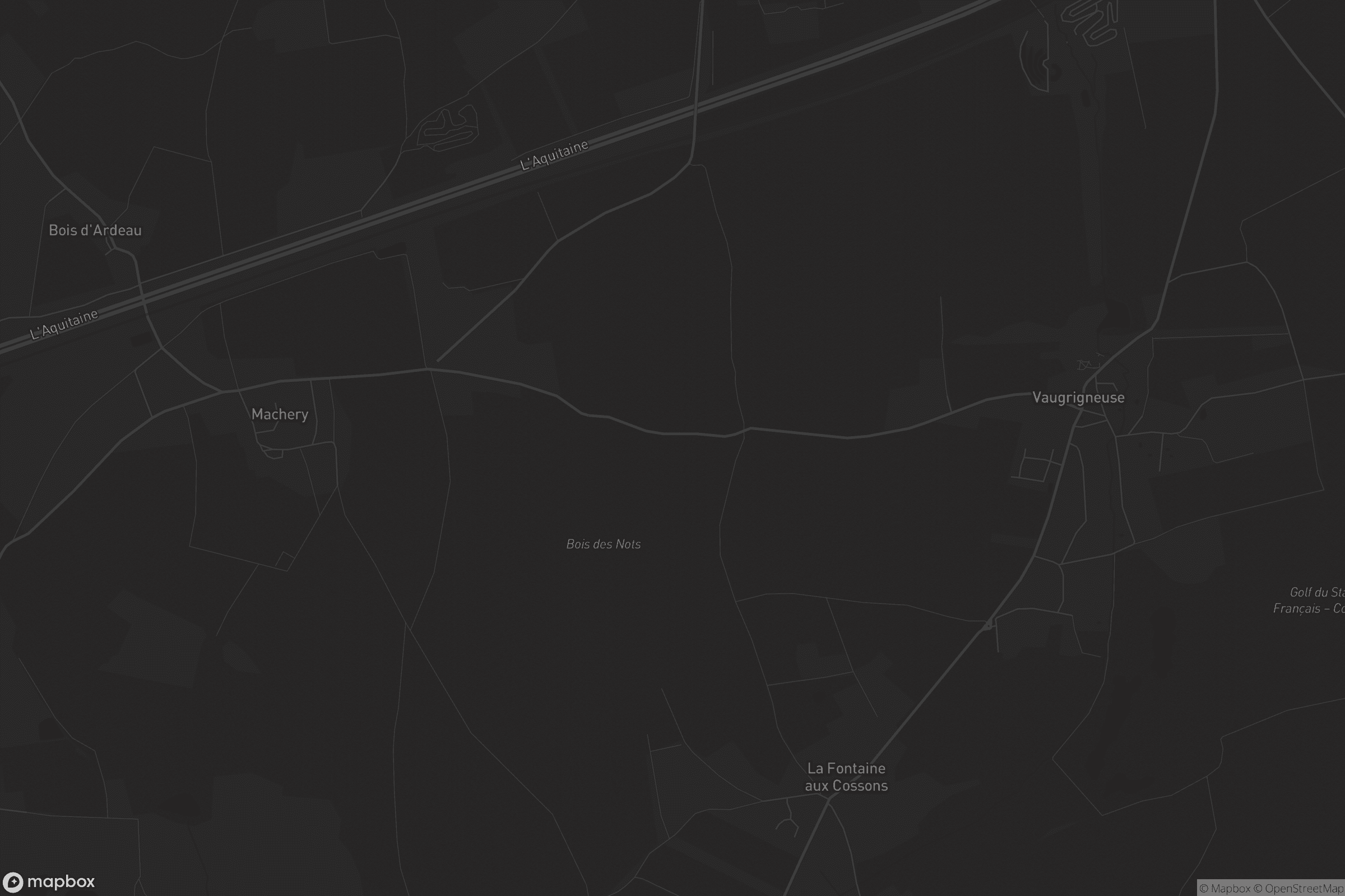 Carte de Vaugrigneuse