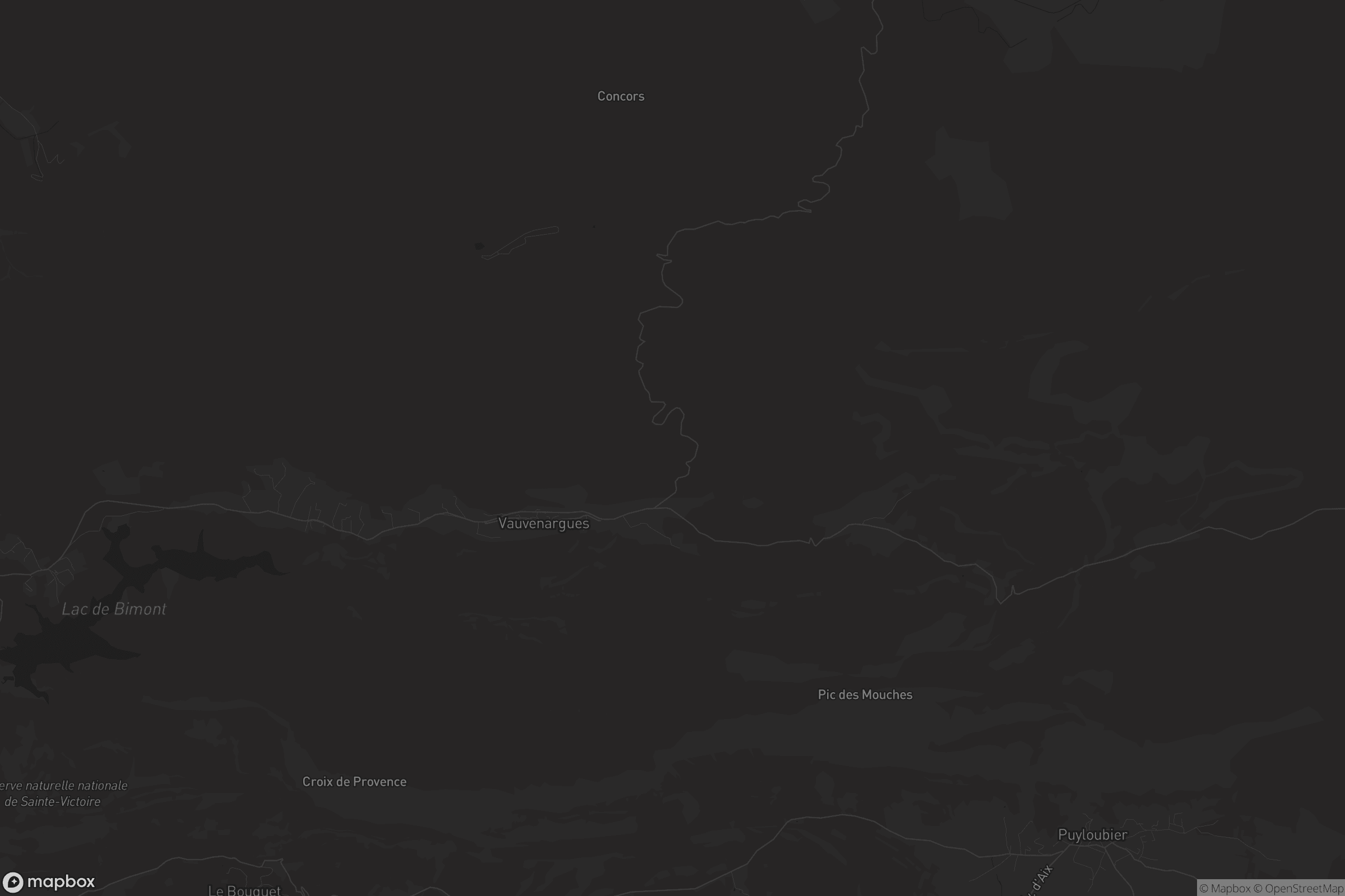 Carte de Vauvenargues