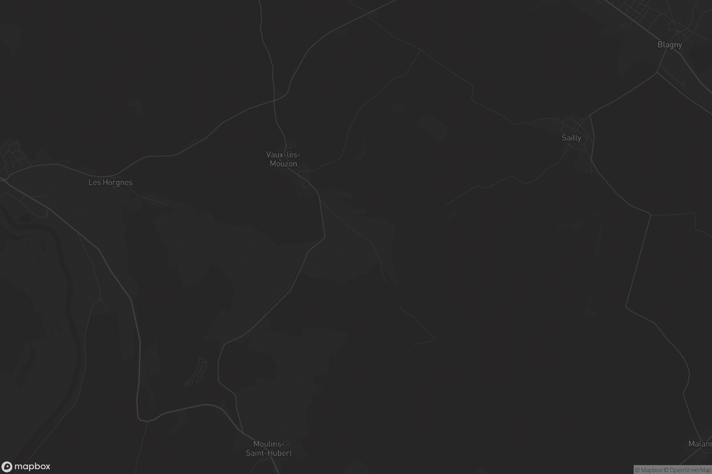 Carte de Vaux-lès-Mouzon